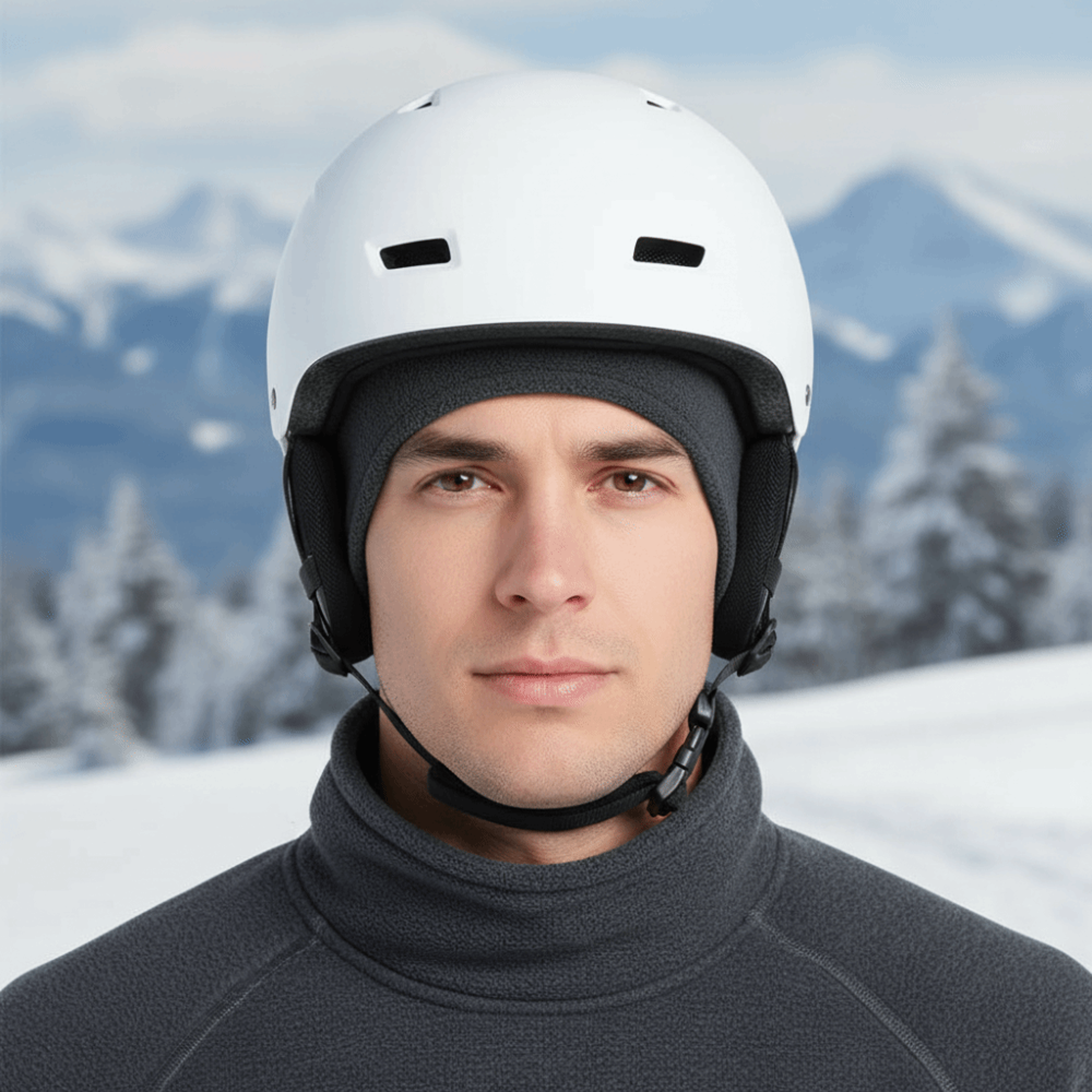 warm outdoor windproof fleece ski hat, thermal ear warmer cap for cycling, winter, and camping men women