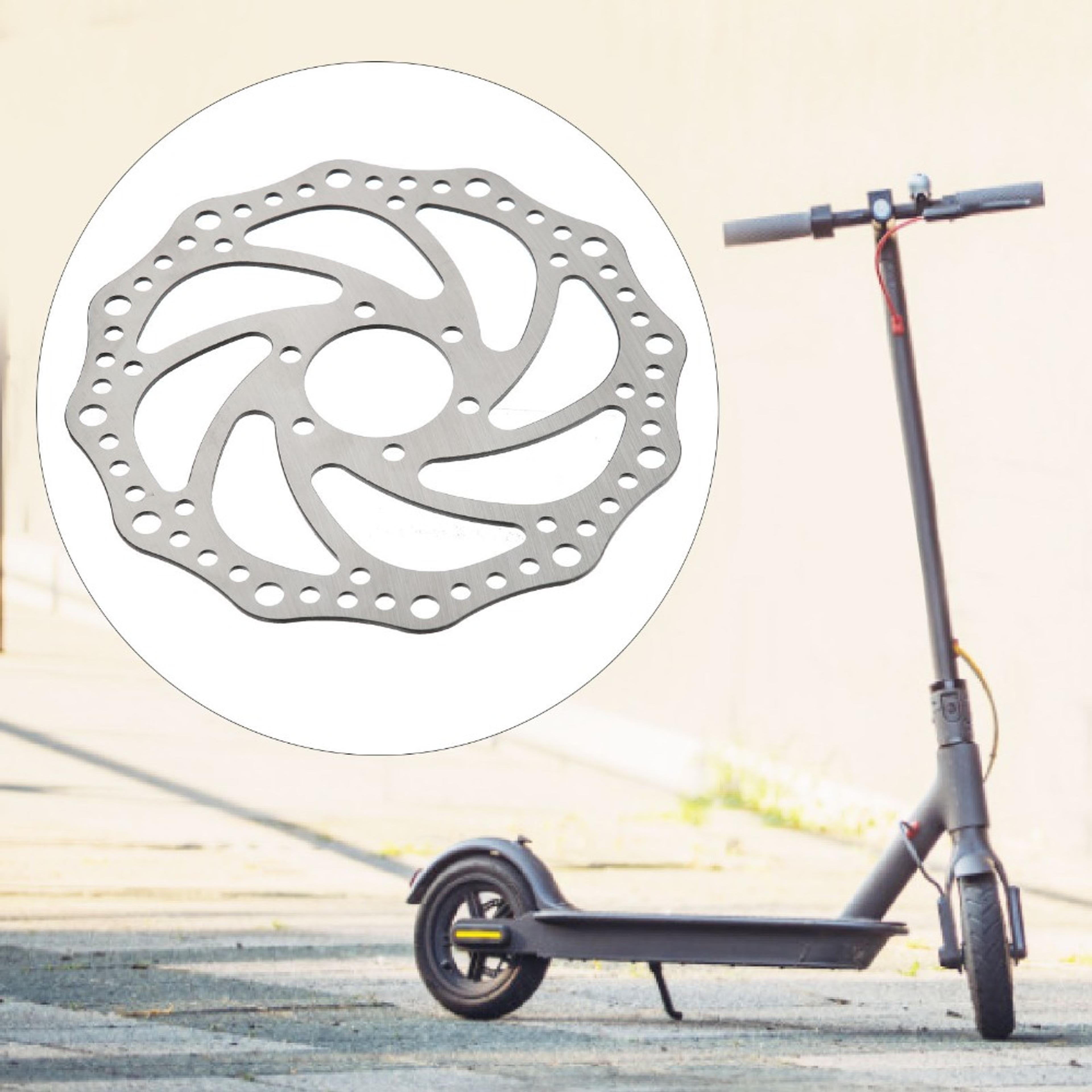 electric scooter disc brake rotor, durable stainless steel bolt pattern disc brake rotor for road bikes cycling