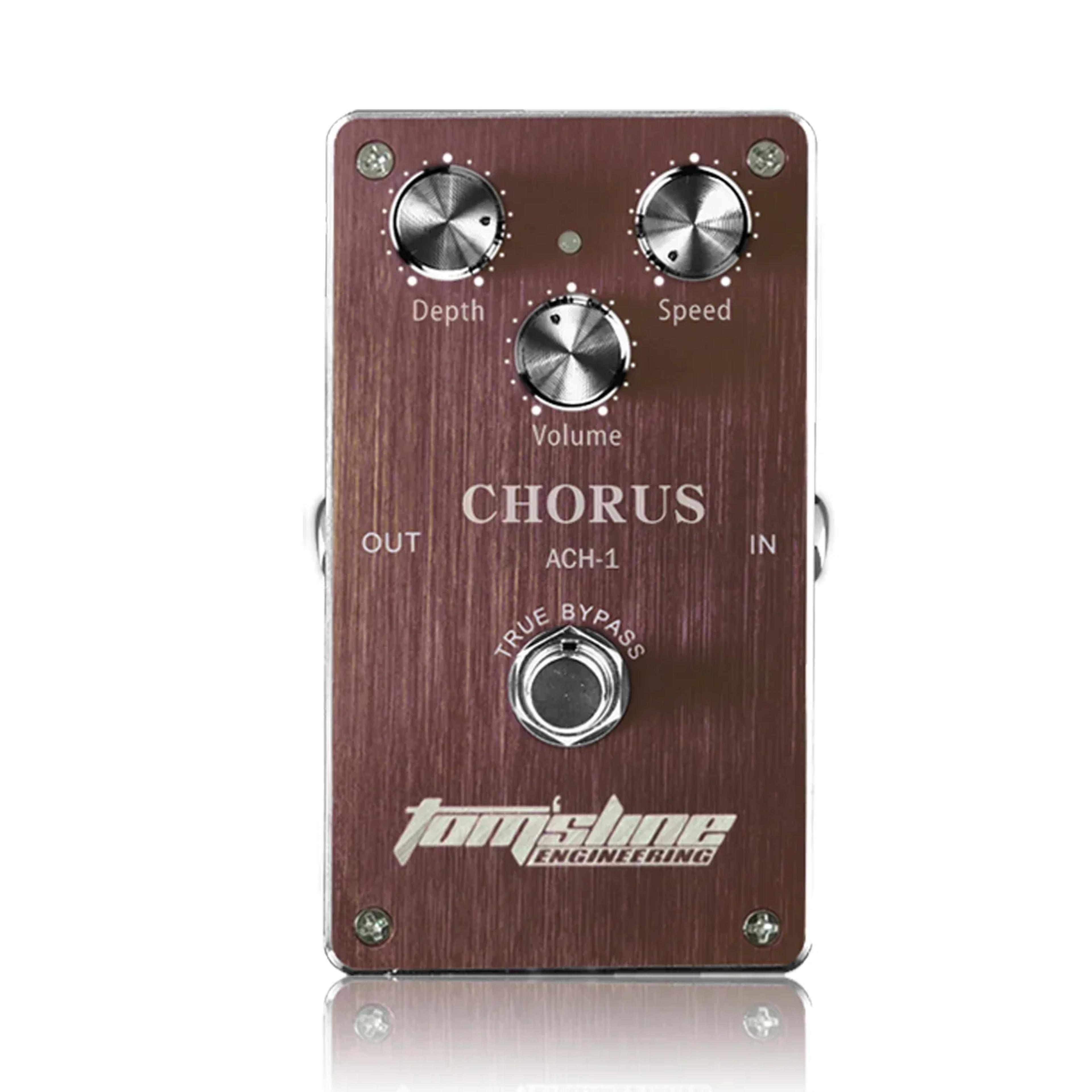 premium pedal low noise true bypass, analog chorus effects, chorus electric guitar effect pedal