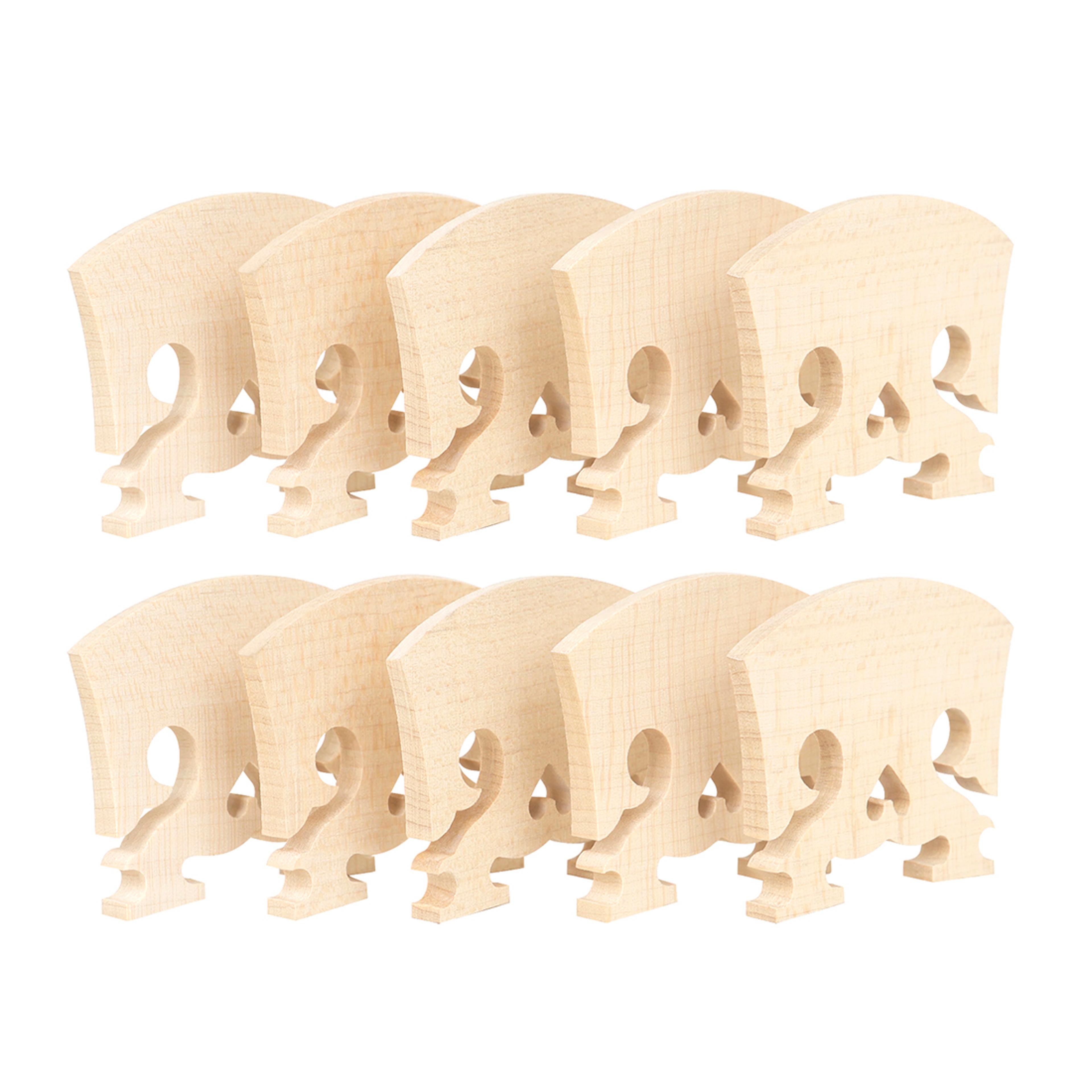 fiddle maple wood bridge for violin, code caddies musical instrument accessories