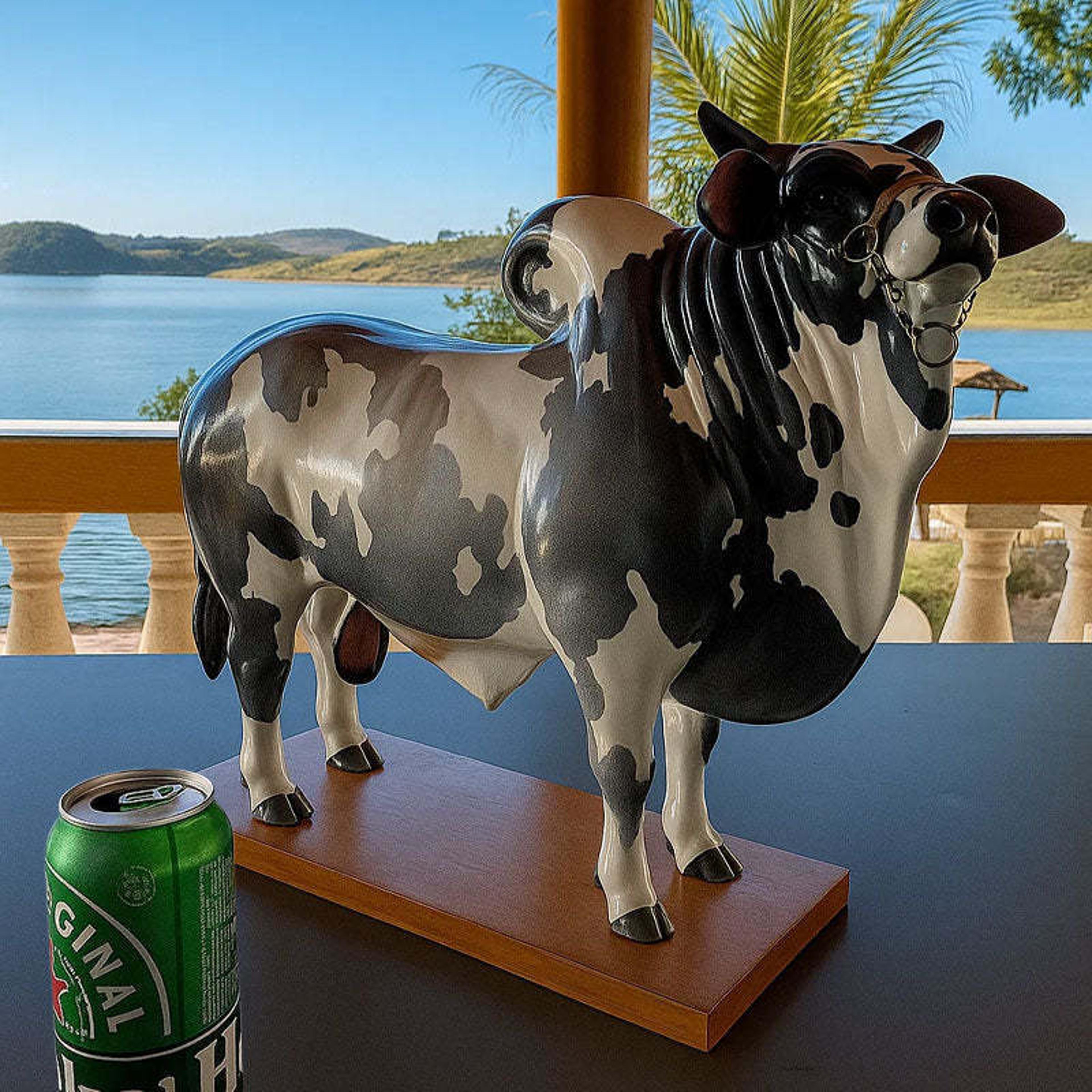 bull liquor dispensers ornaments, nelore bull liquor dispensers, unique bar decor gift