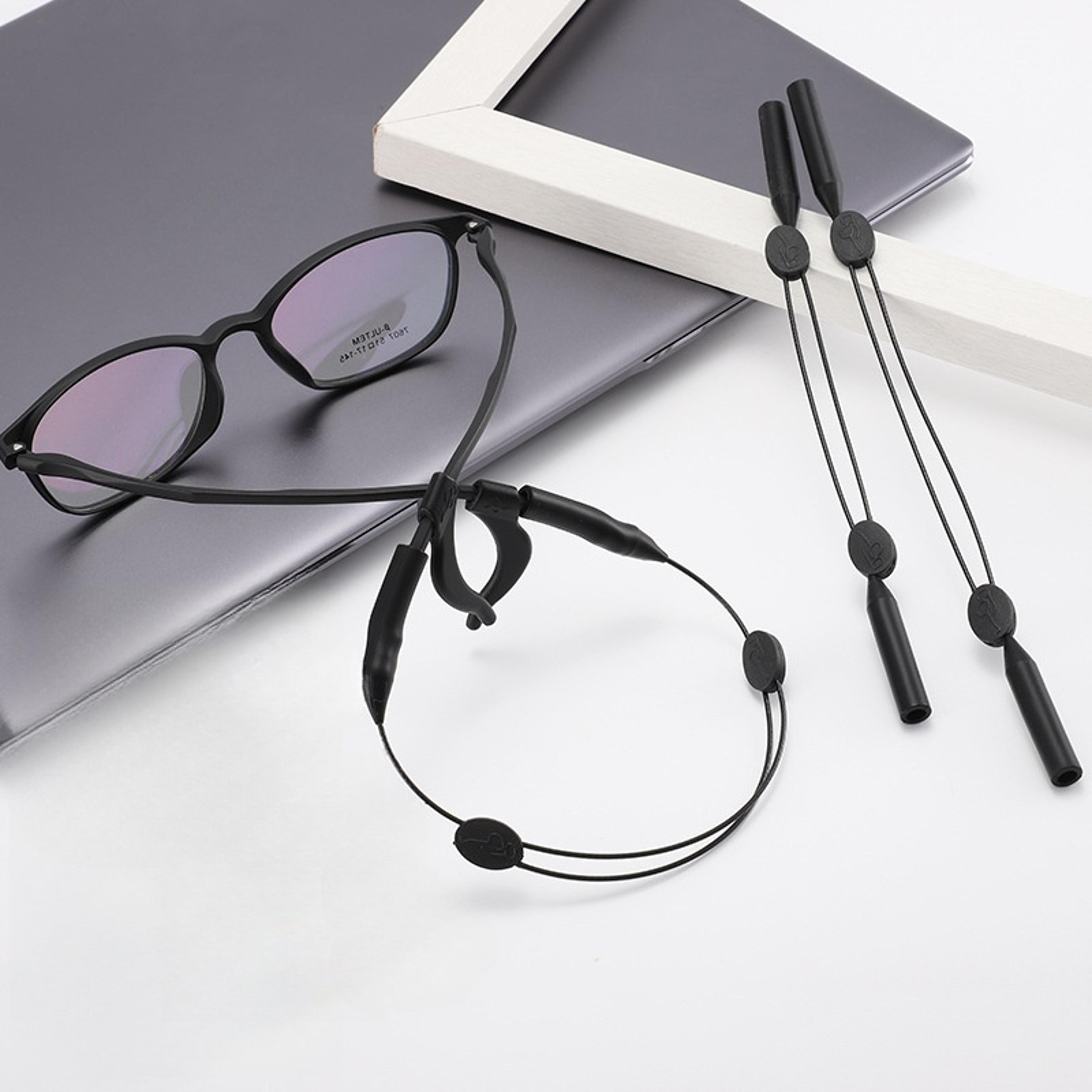 sunglasses cord for kids, men & women, adjustable wire anti-slip chain ear hook holder