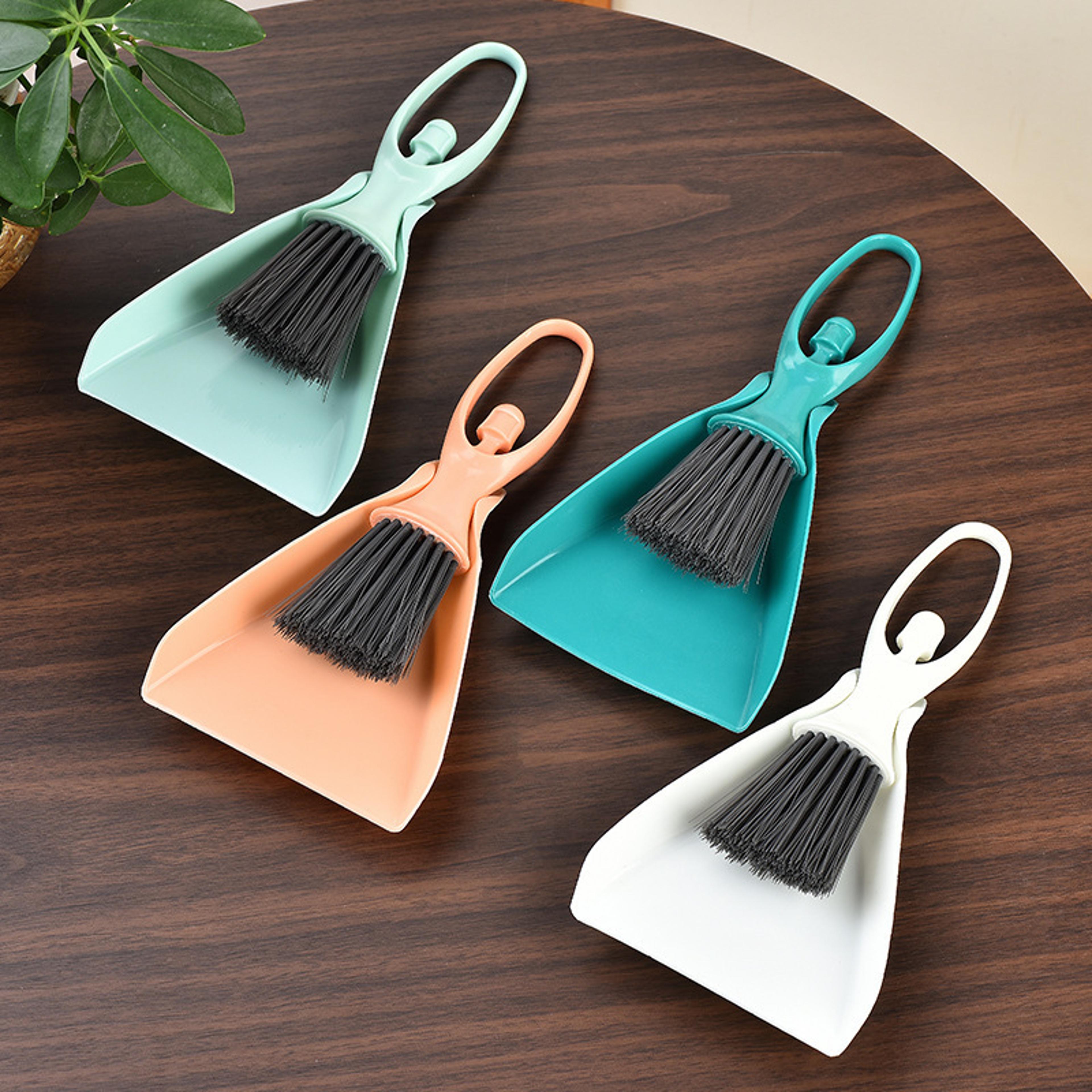 mini dustpan and broom set, drawer and desktop cleaning brush, kitchen and dining table brush