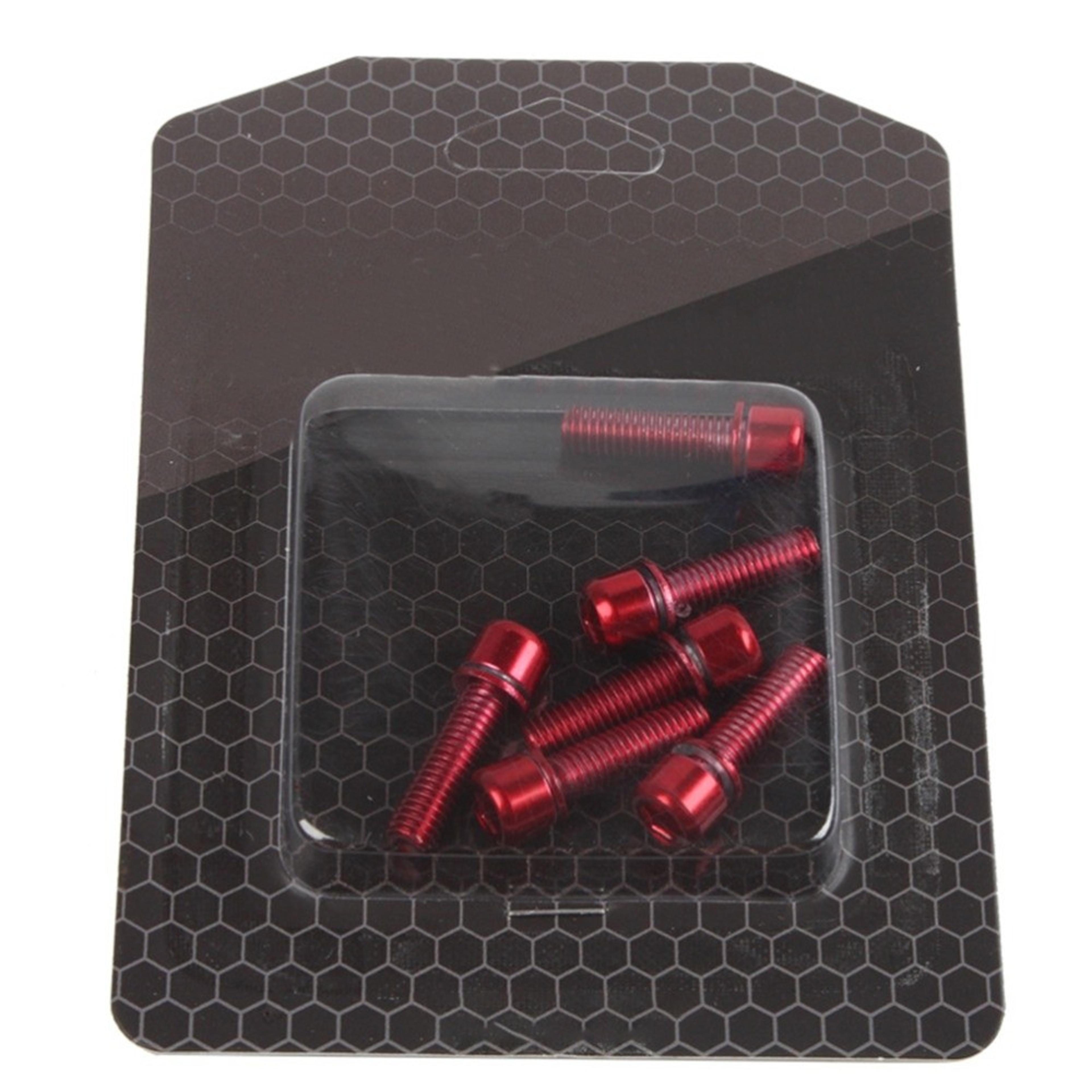 ultralight bike stem screws, stainless steel handlebar screws with washer, bike stem bolts for easy bike maintenance