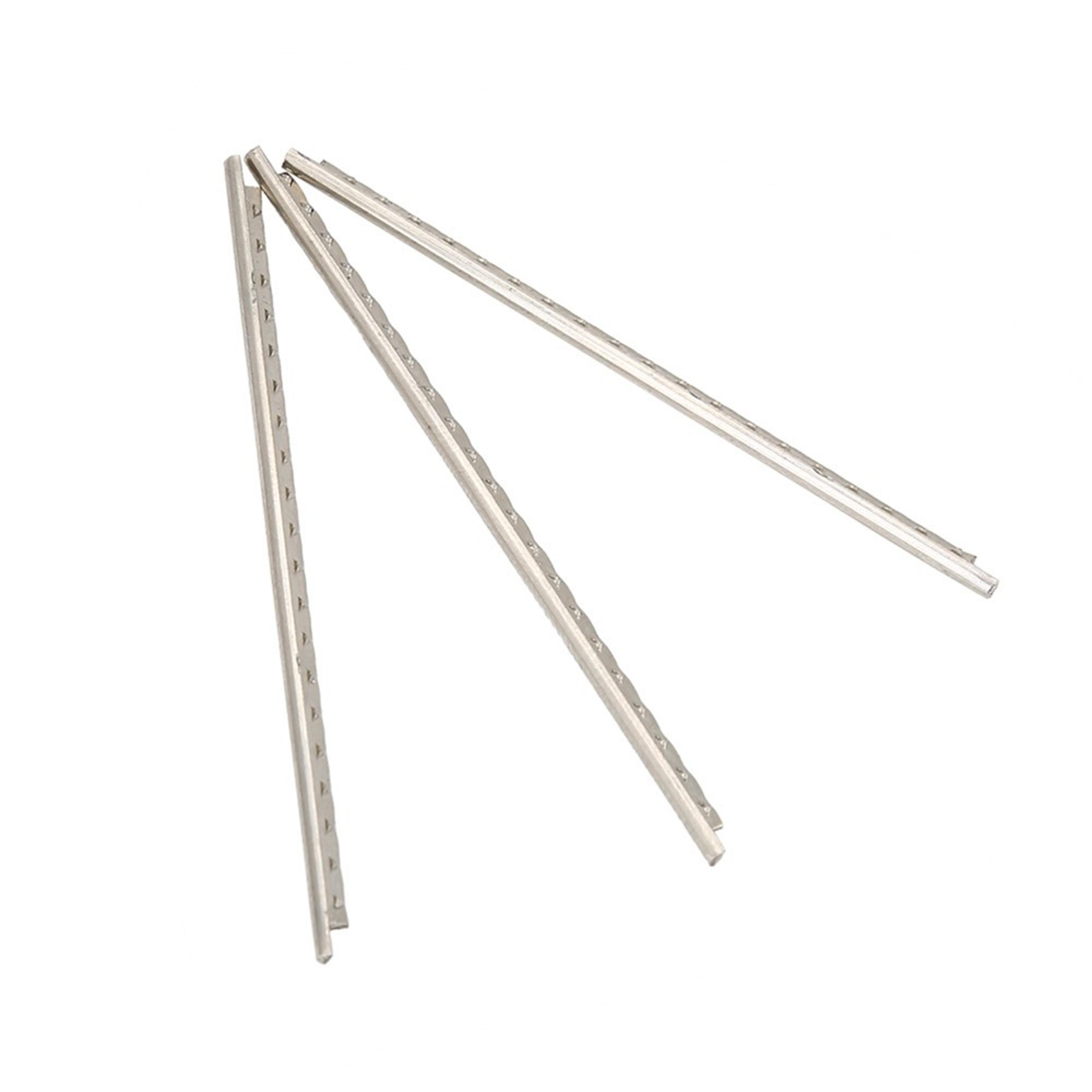 silver guitar fret wire replacement, white copper fretboard set, guitar fret set thickness