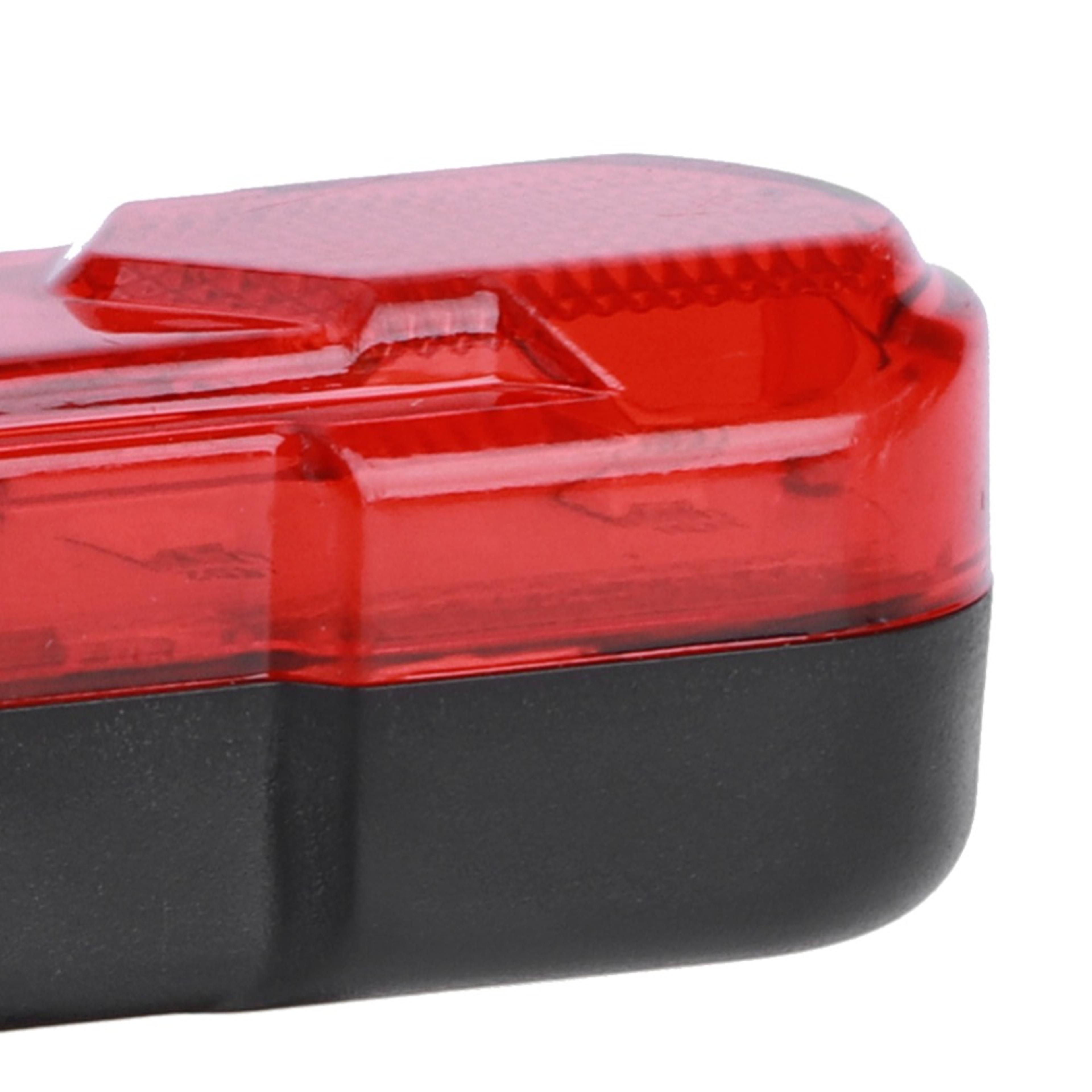 rechargeable usb bike tail light, led safety light for bicycle riding with lighting modes