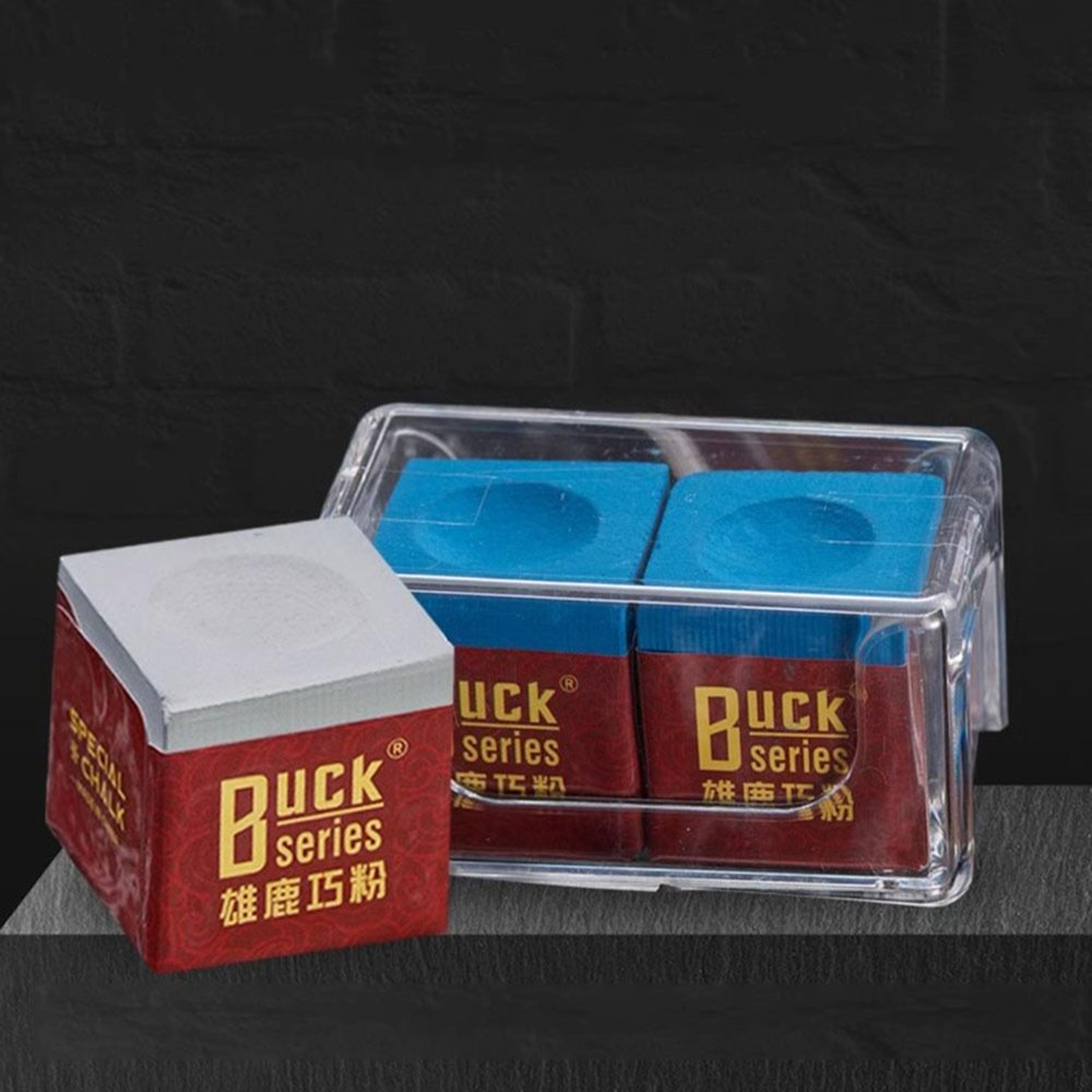 set of new square billiard chalk blue/grey fine powder snooker pool chalk non-slip billiard accessories