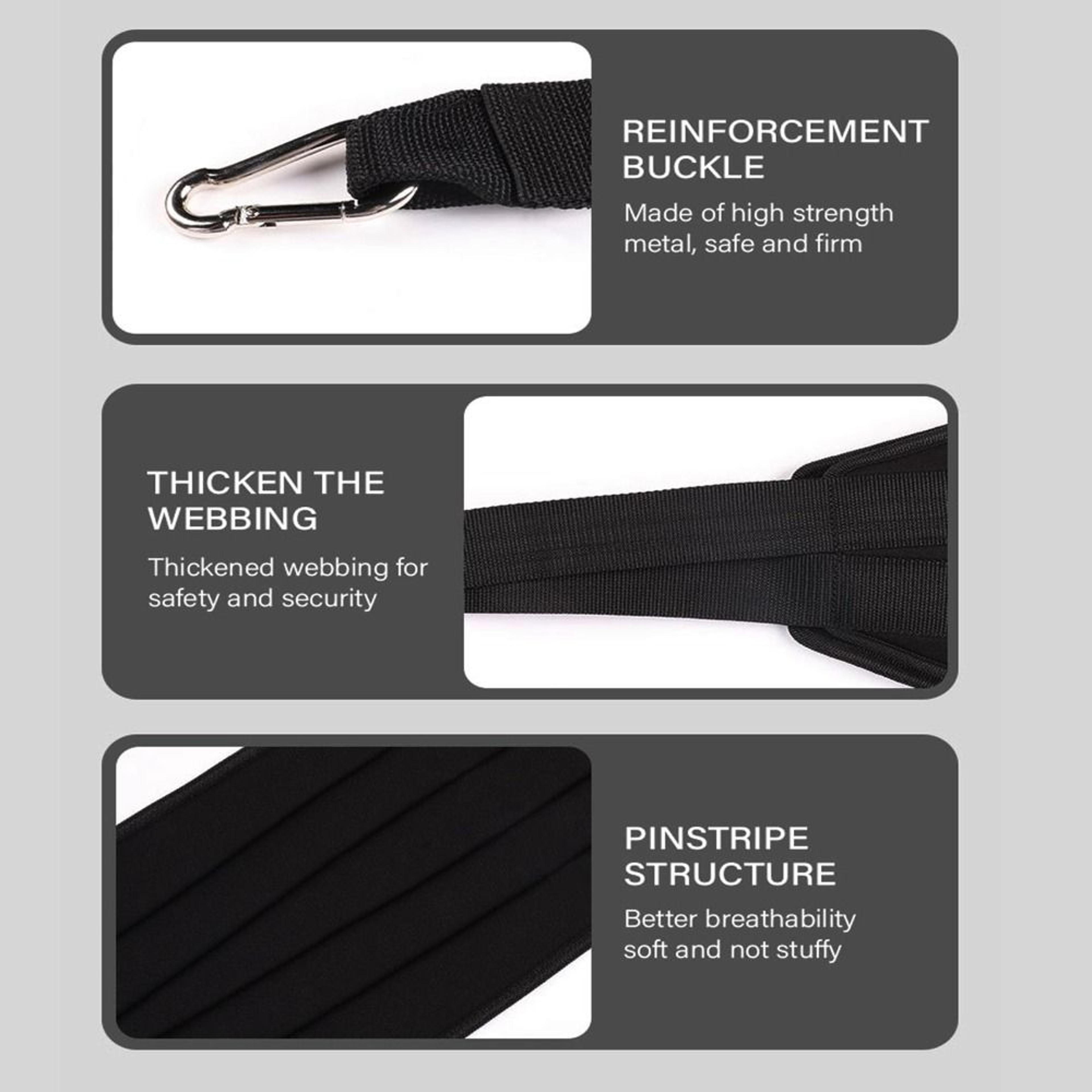 ab straps durable wear-resistance, adjustable abdominal sling straps, professional breathable gym fitness