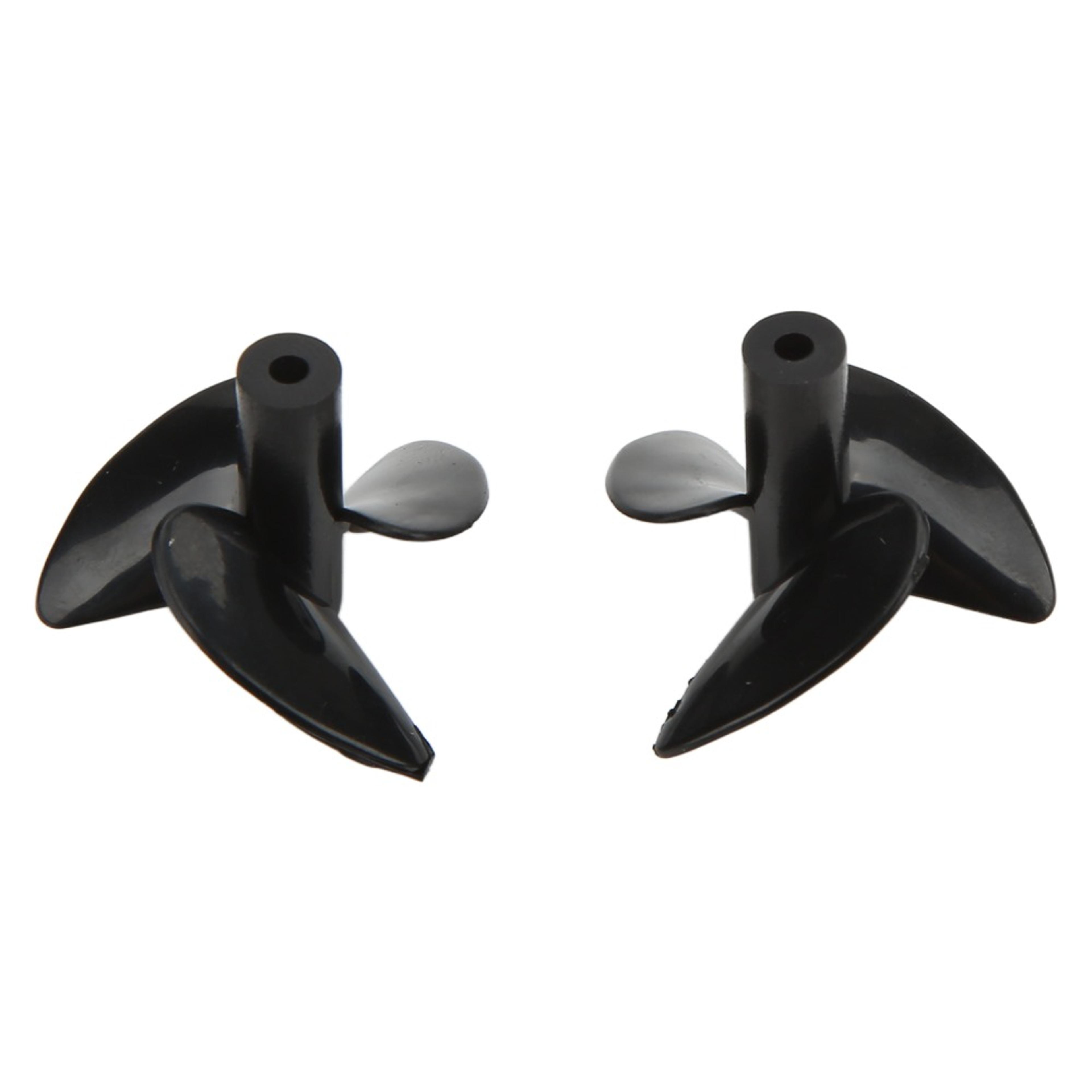 black plastic boot propeller, negative propeller assemble for flytec