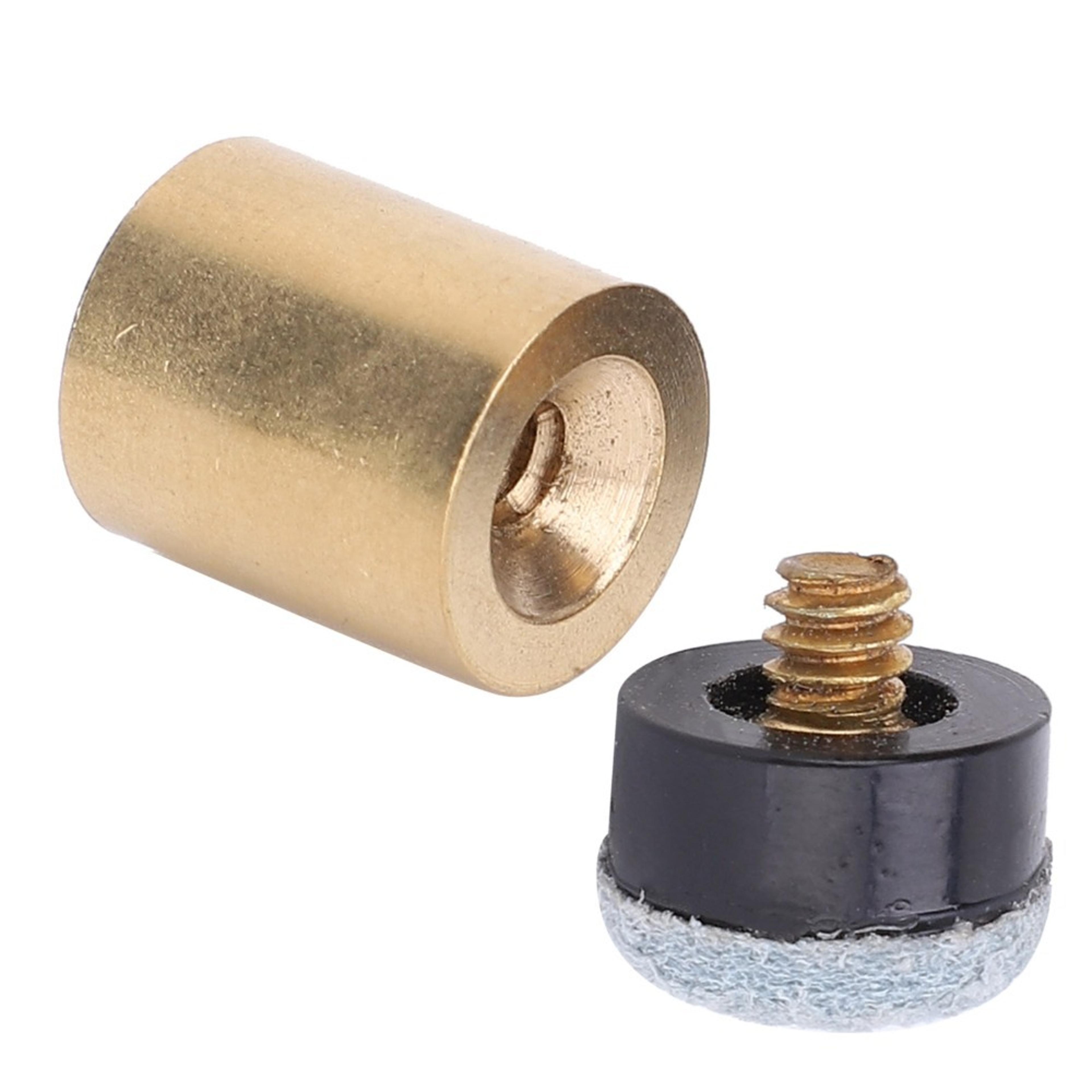 billiard cue tips, copper leather cue screw tips for pool game