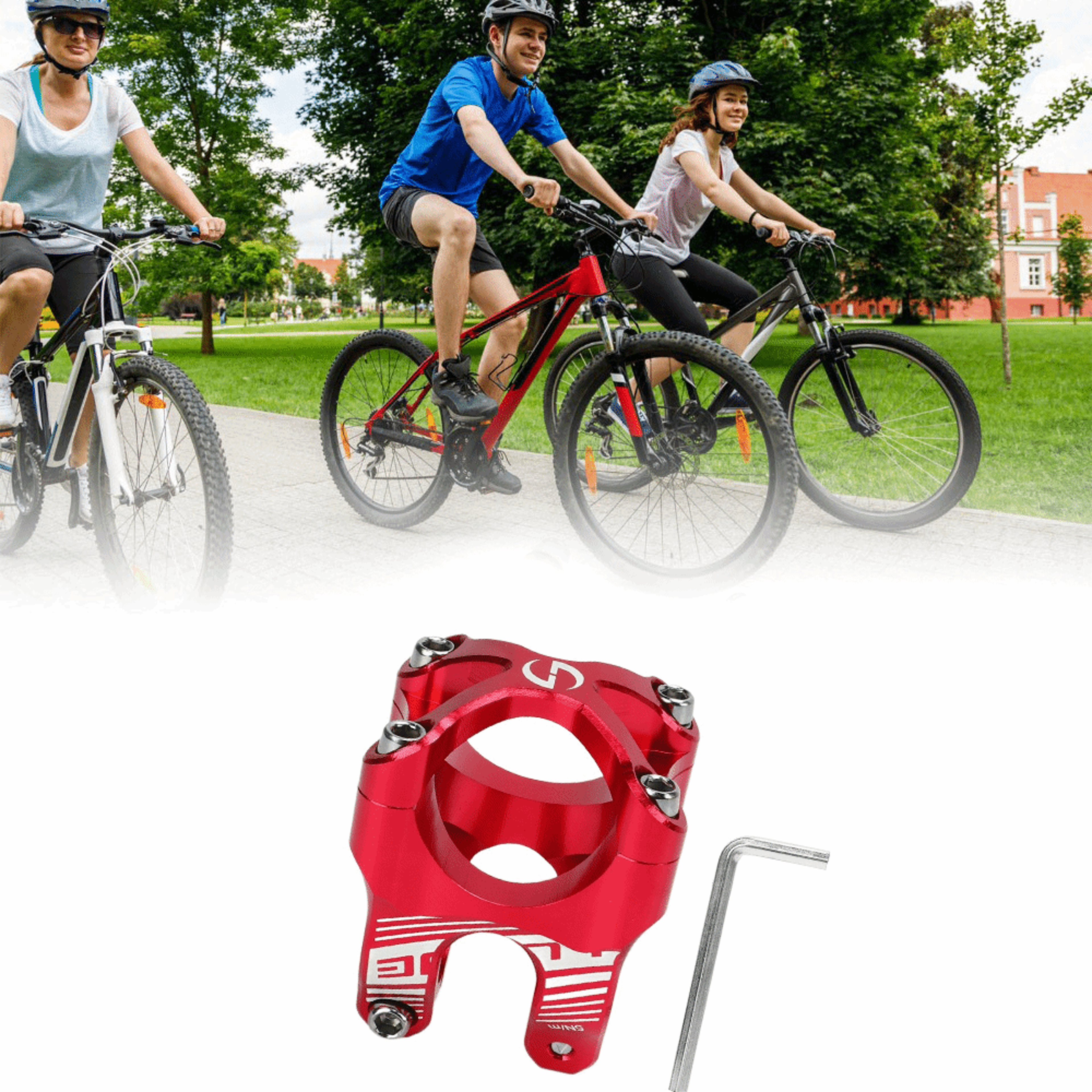 lightweight bike stem, aluminum alloy handlebar stem for bike upgrade