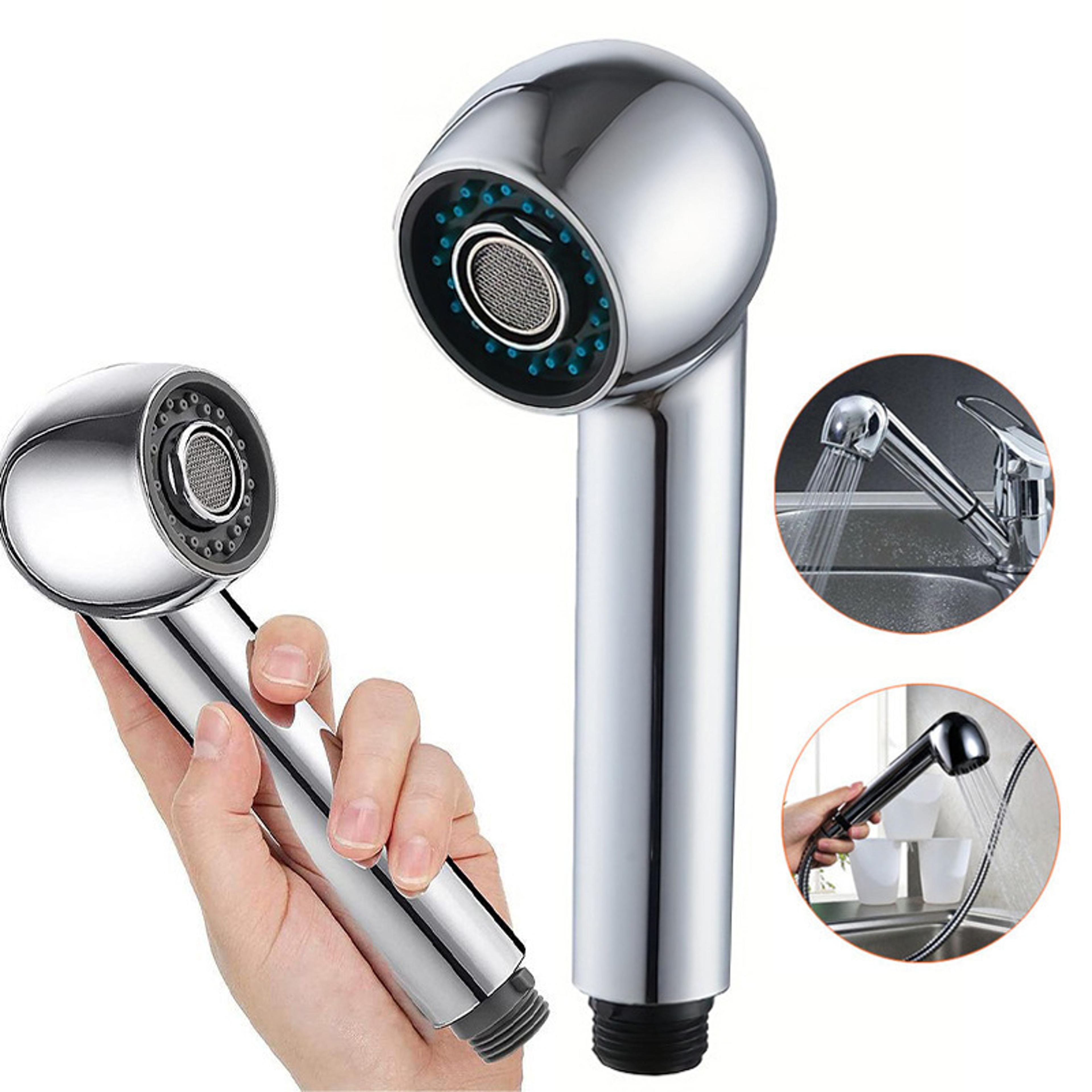 high pressure adjustable shower head, water saving shampoo bed for home sink mixer