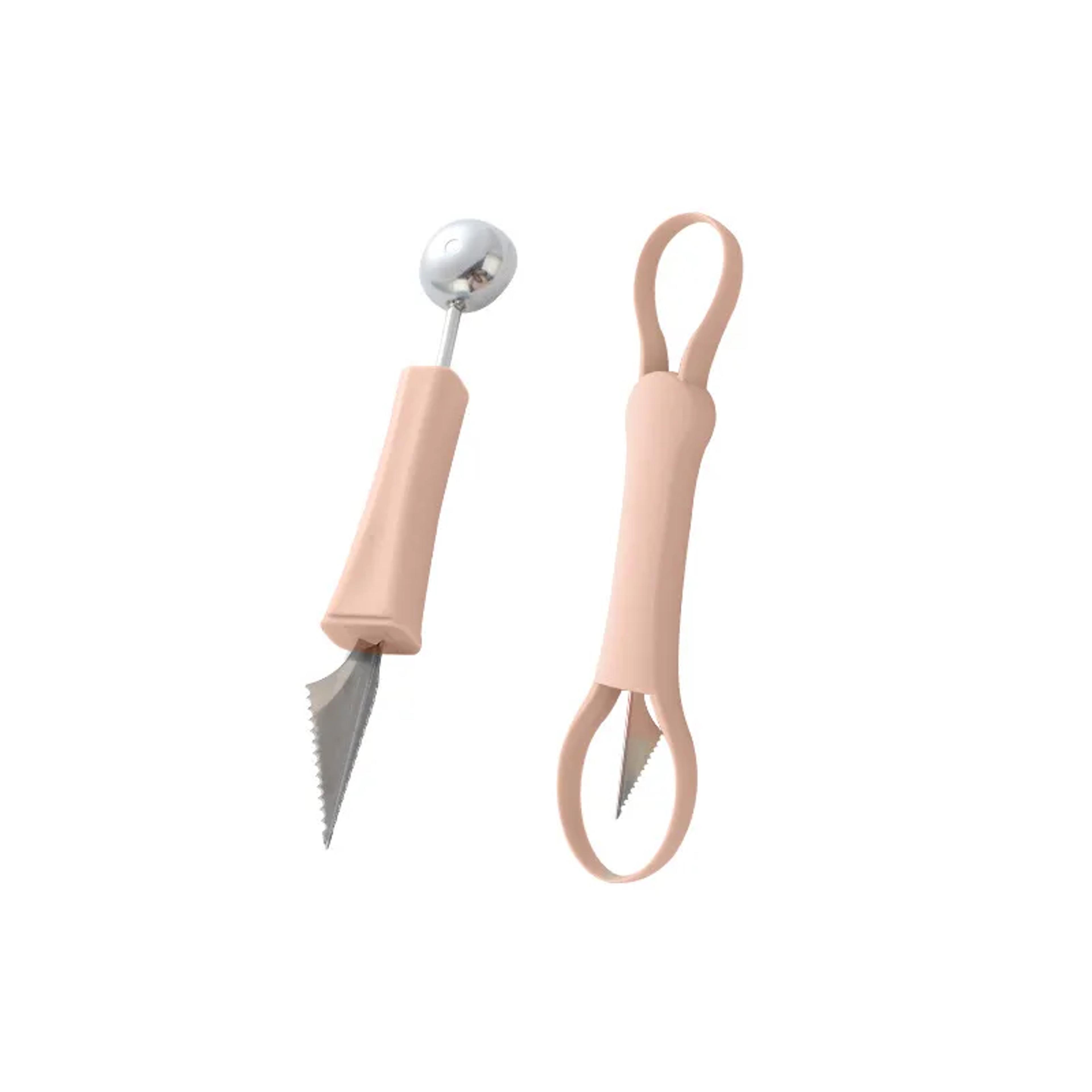 kitchen accessories, stainless steel carving knife, ice cream baller scoop, fruit watermelon spoon gadget