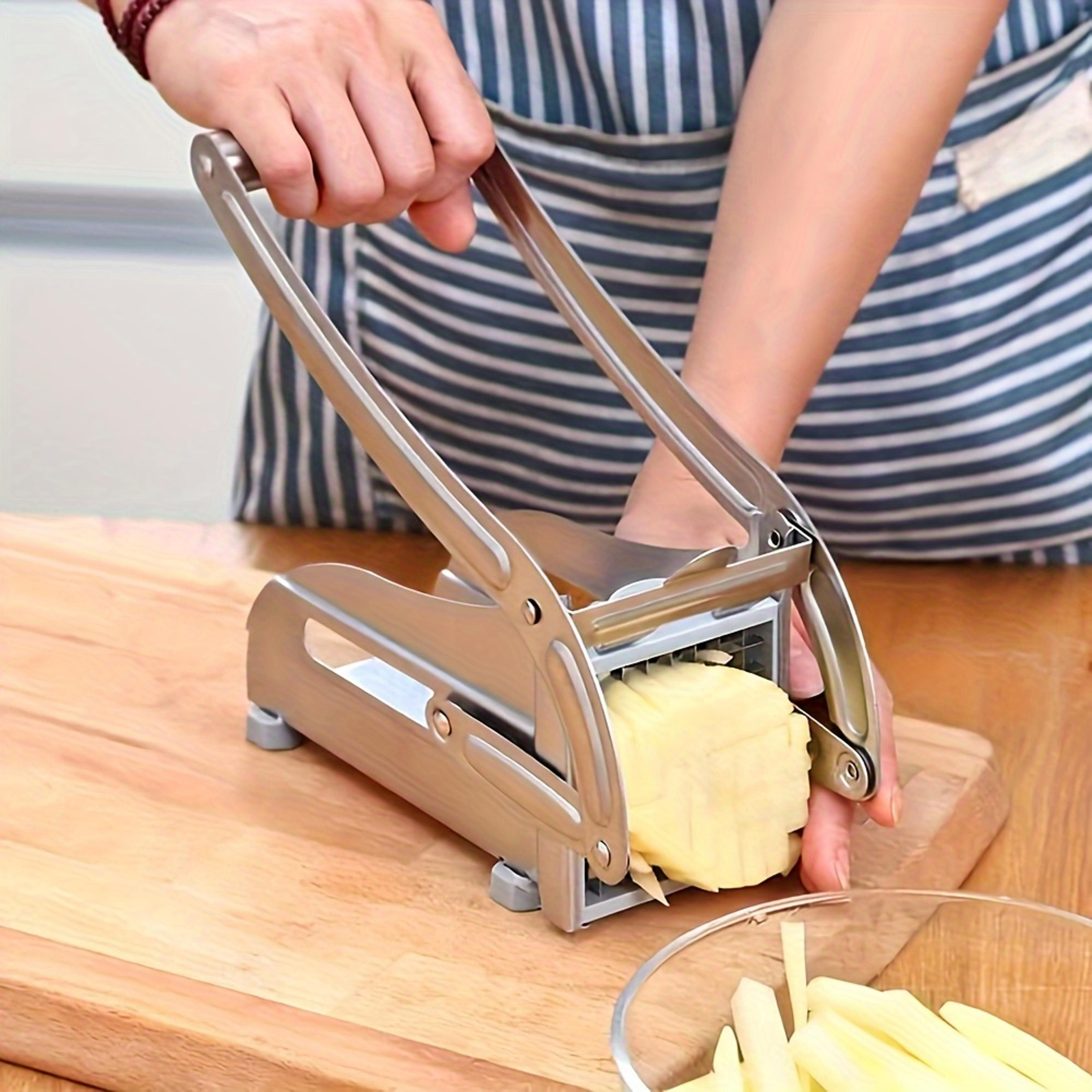 vegetable cutting machine, stainless steel potato slicer, french fry cutter, food chopper