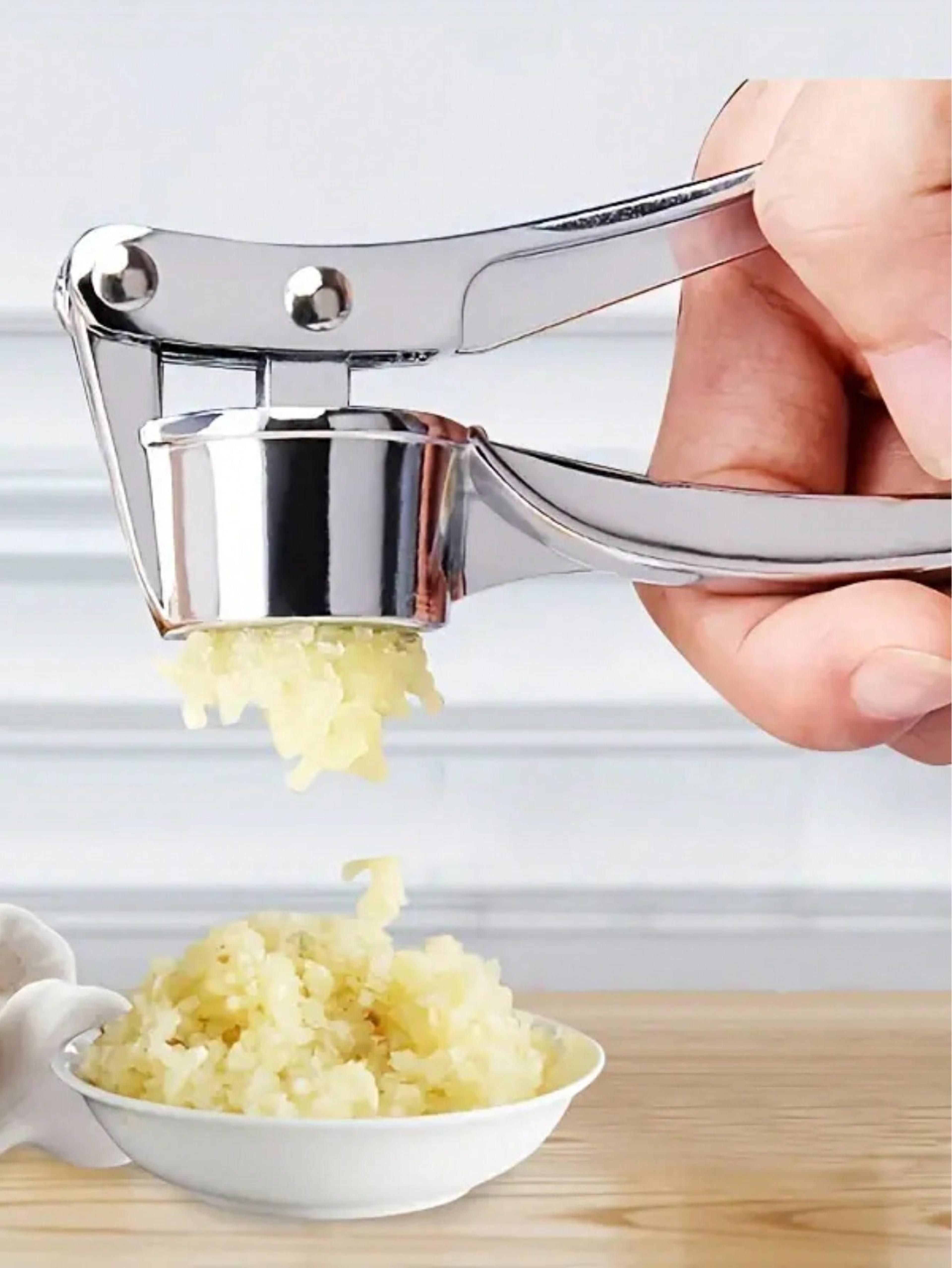 washable garlic press, garlic crusher, ginger juicer, garlic minver, kitchen supplies for effortless cooking