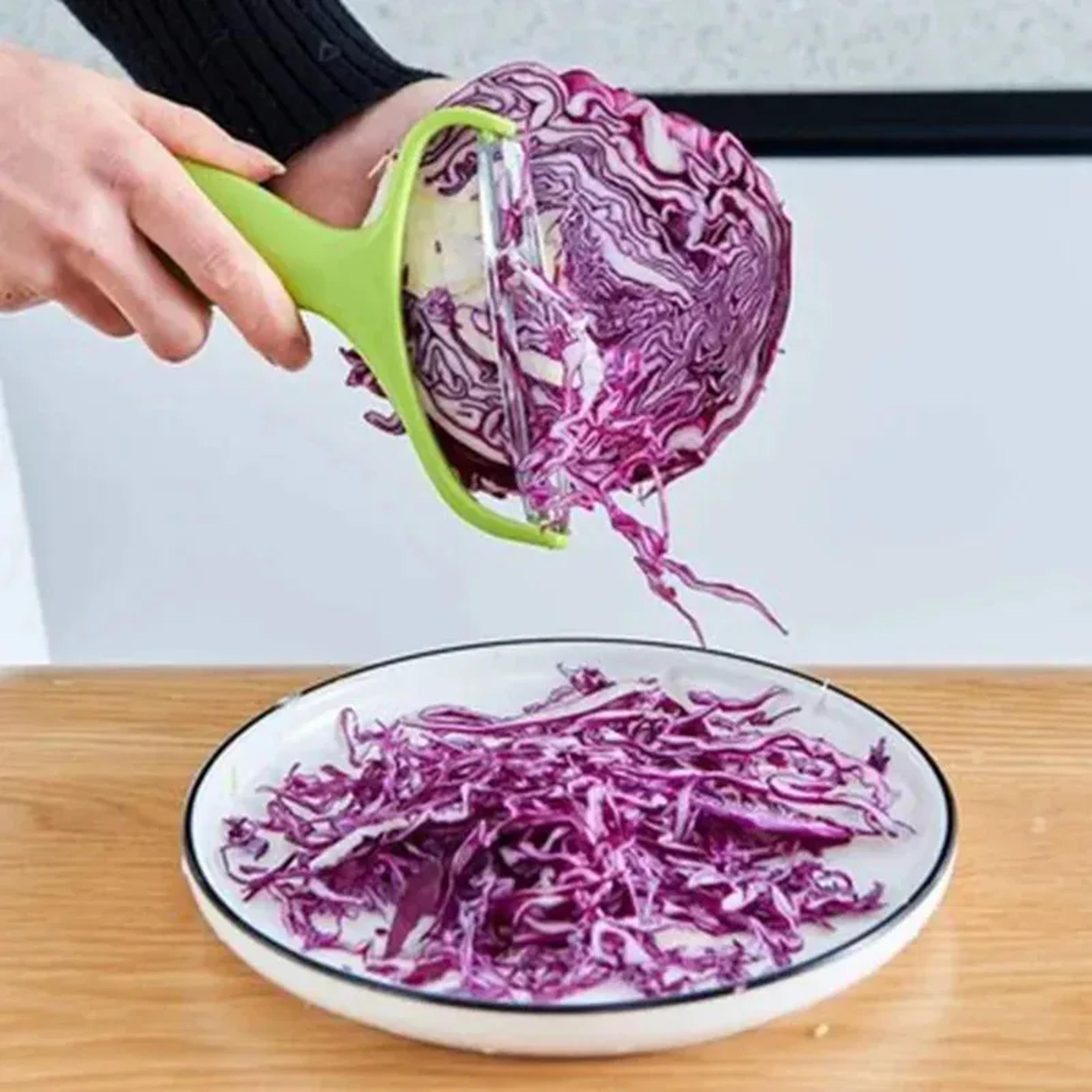 wide mouth peeler, stainless steel vegetable grater and salad slicer for kitchen cooking