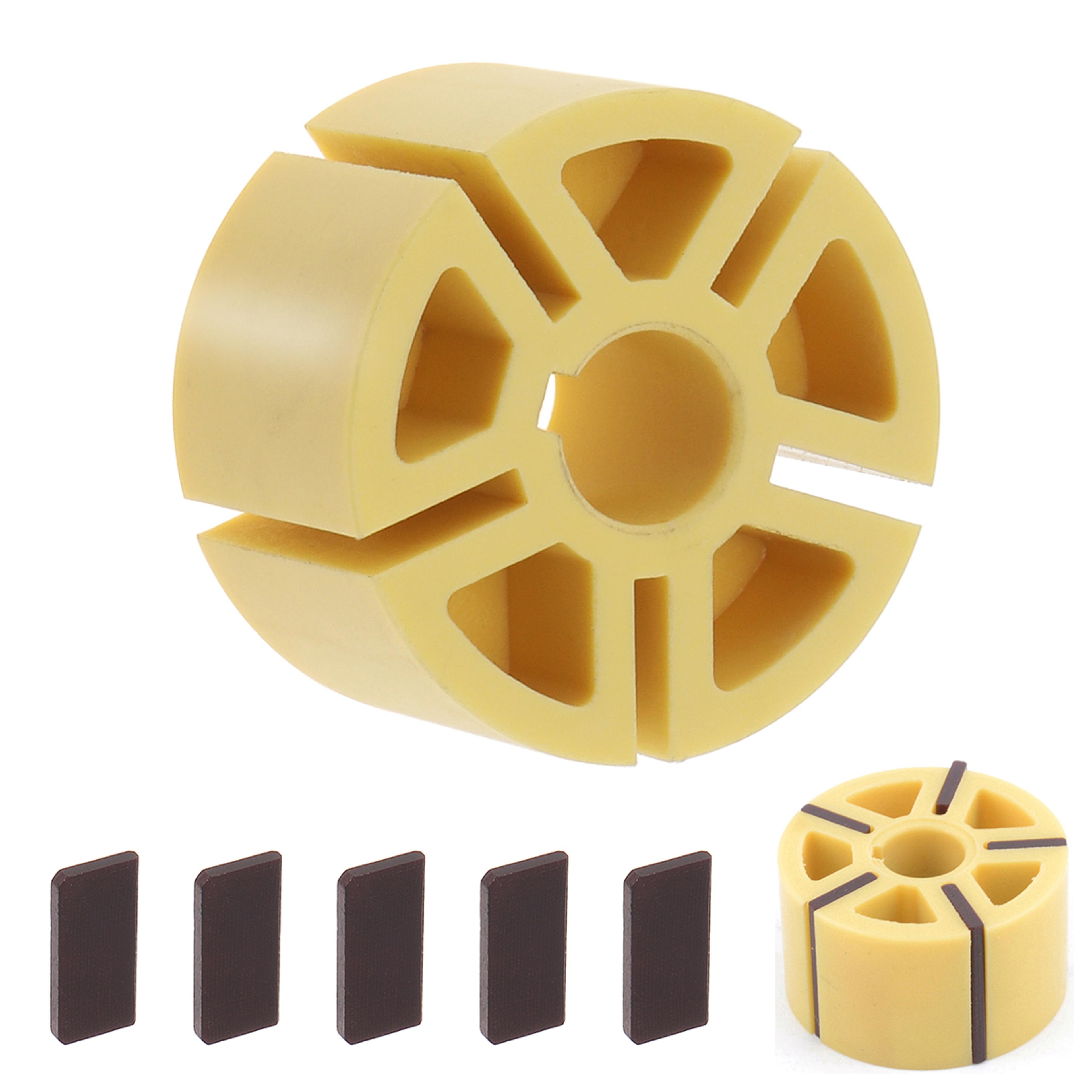 plastic rotor vane for pneumatic sanding machine rotor blade sander polisher accessories