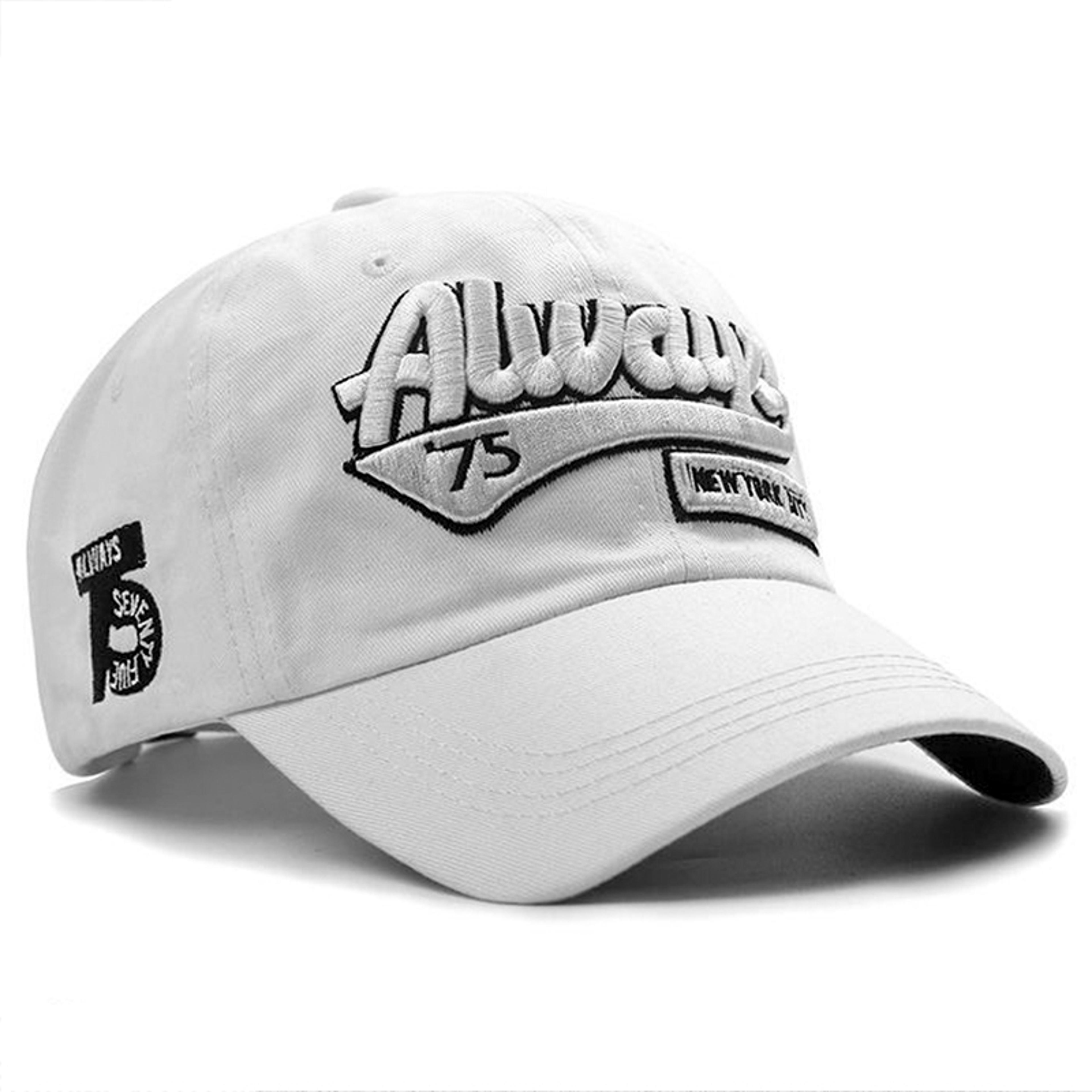 cotton baseball cap for women, retro sports snapback hat, hip hop embroidery, new outdoor casual rebound cap