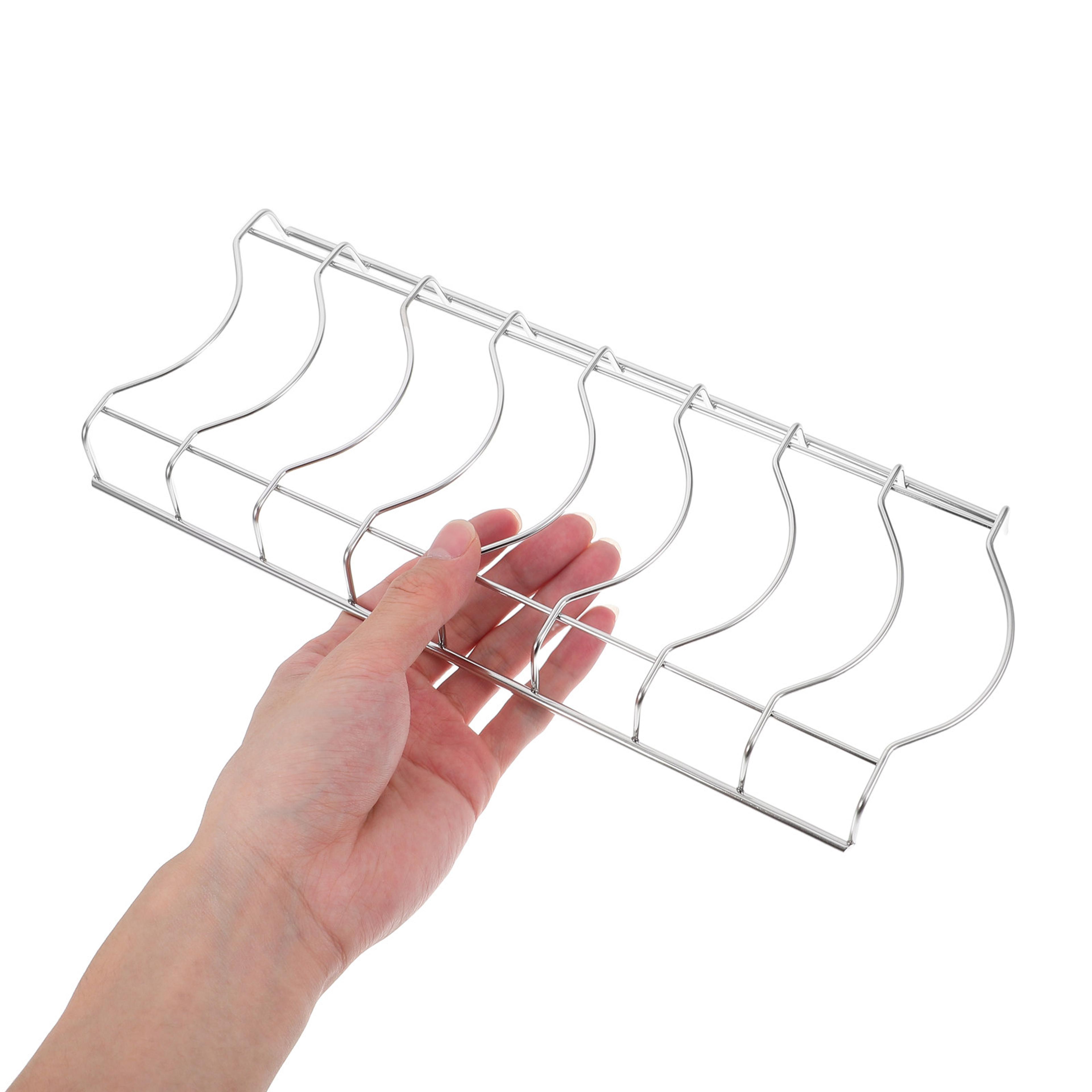compact storage solution, stainless steel dish rack with sections, bowl holder, kitchen drying rack