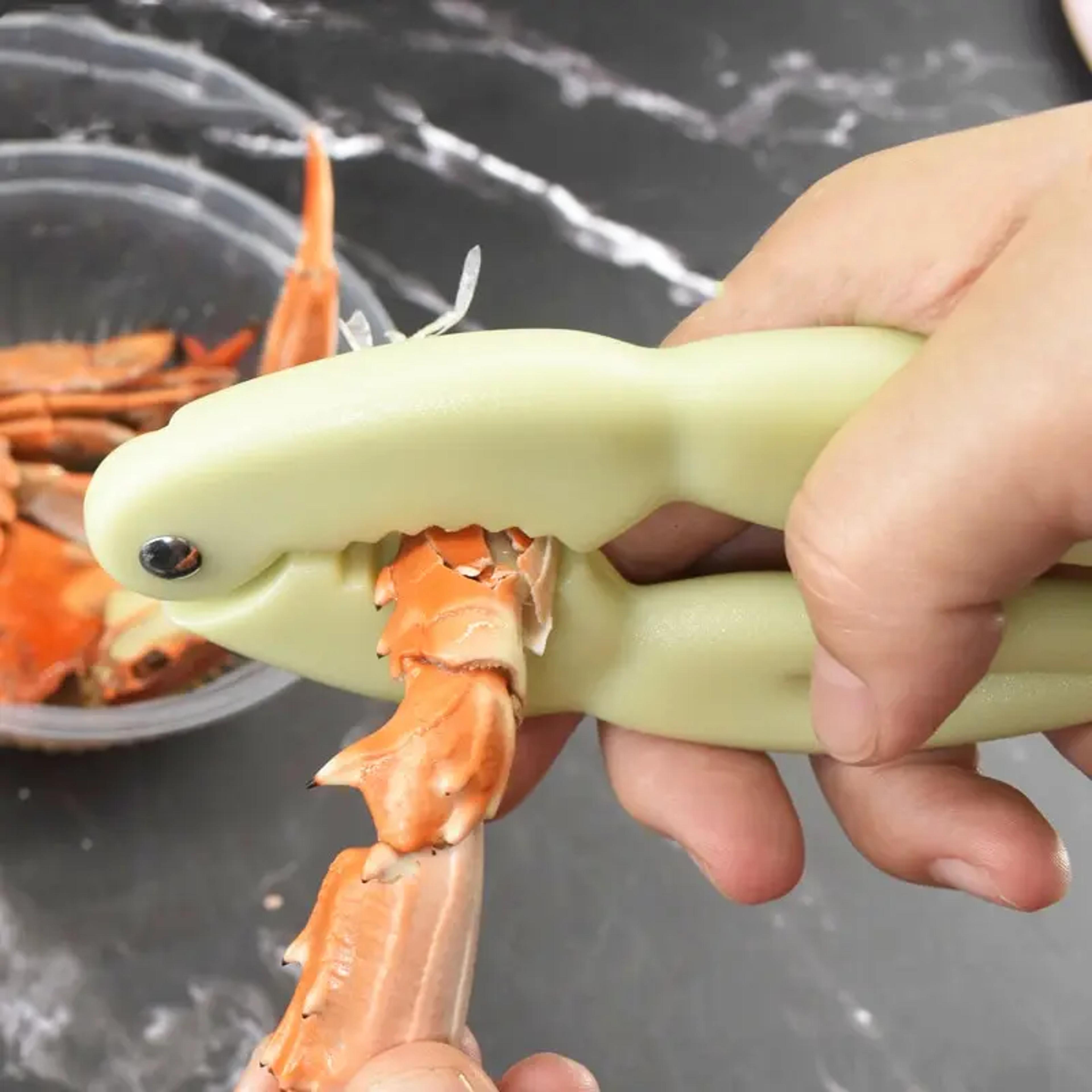 convenient crab crackers sheller home, multifunctional nut sheller, kitchen seafood tools, walnut cracker