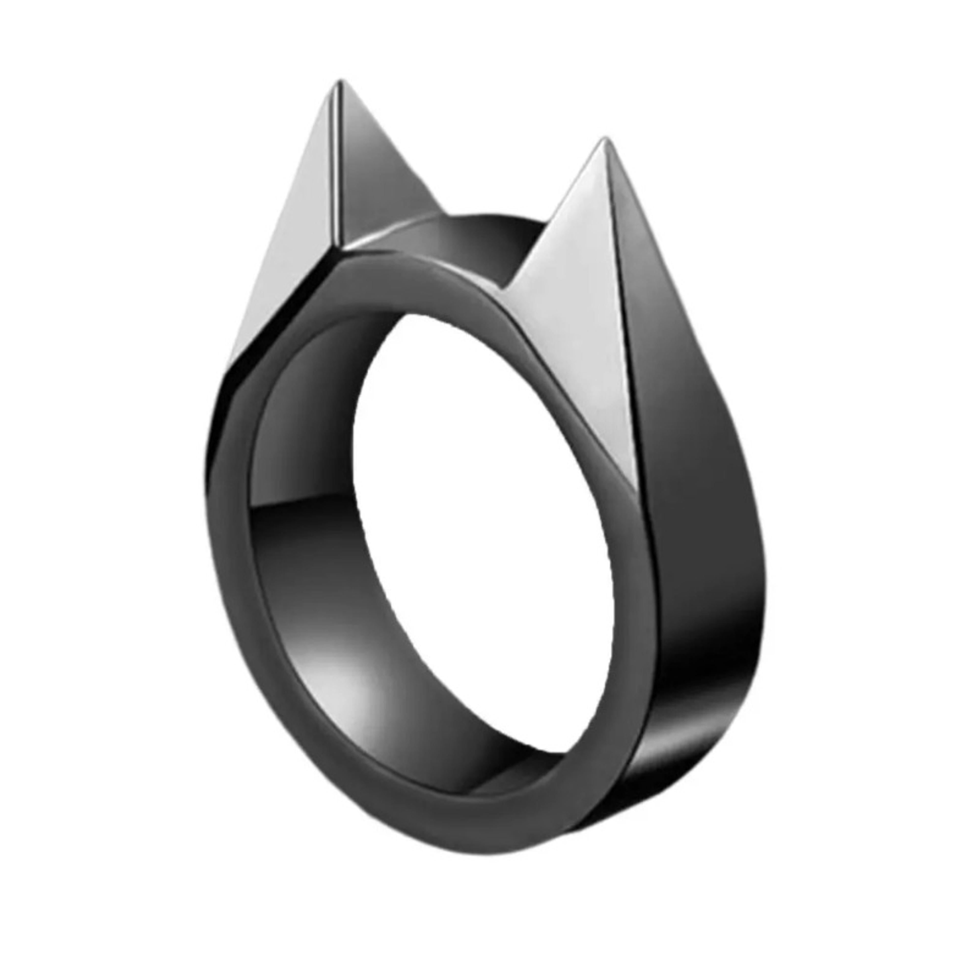 self defense ring for men and women durable metal survival ring for protection and window breaking