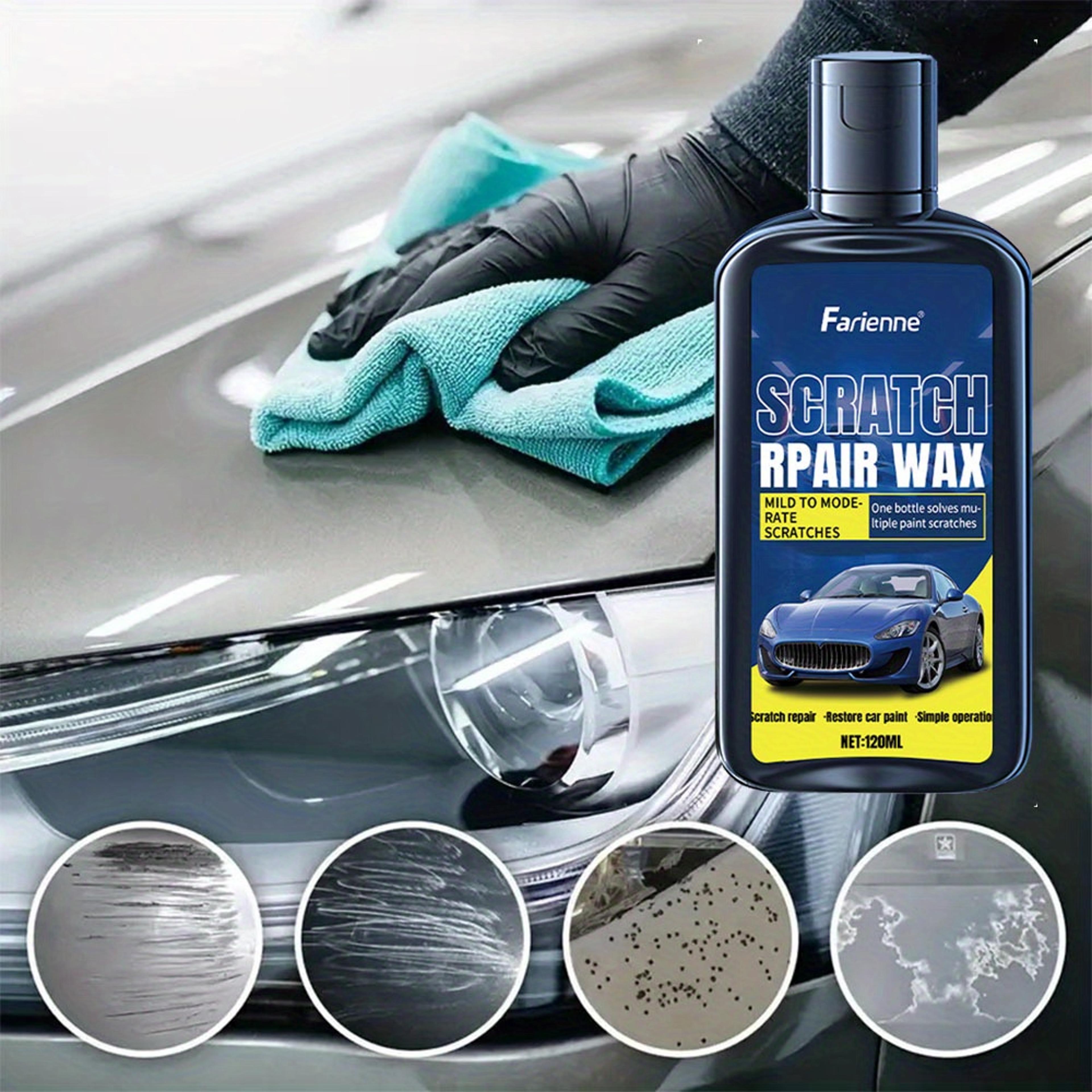 car scratch repair wax – easy touch-up paint & polishing solution for all vehicles