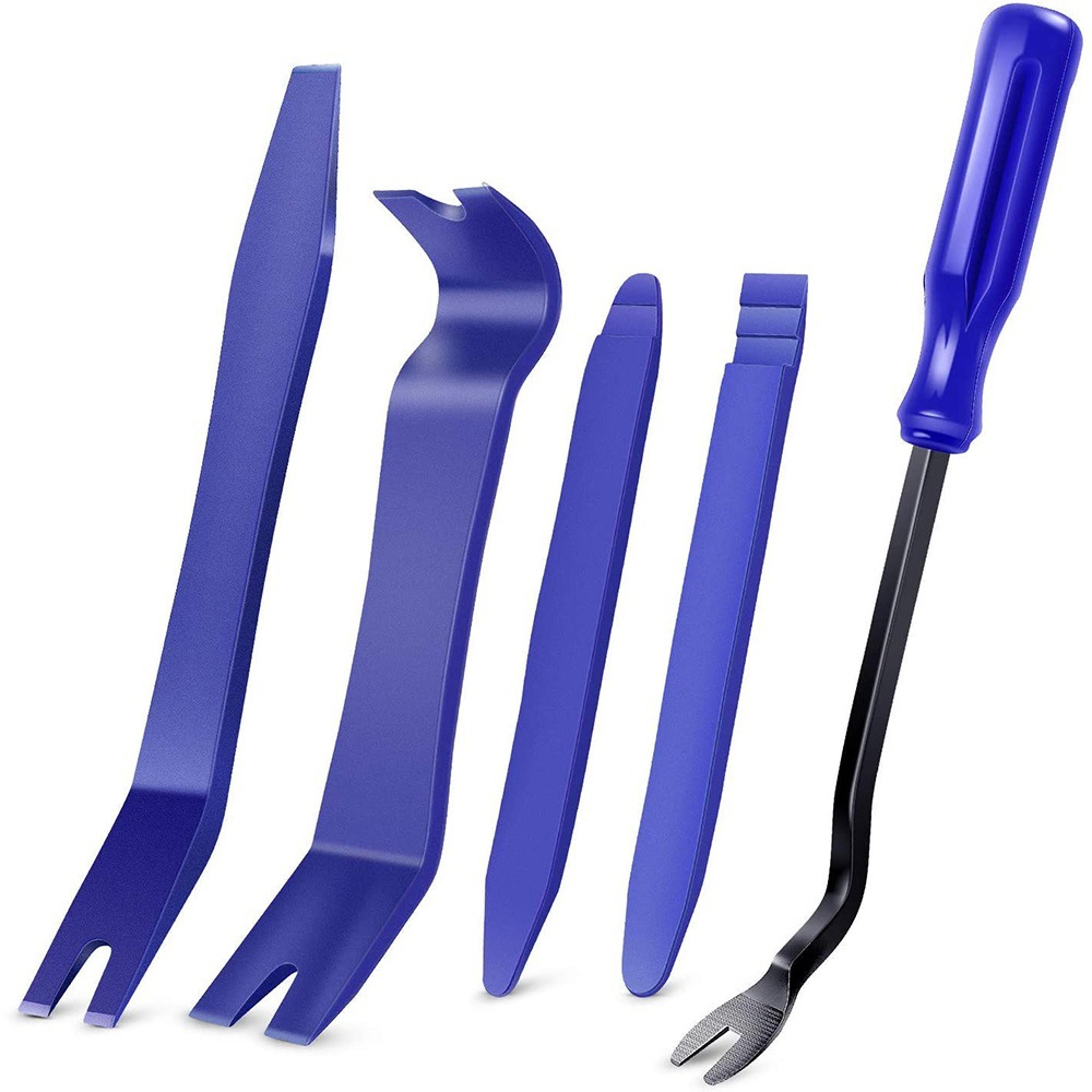 car interior trim removal tool kit car dashboard, stereo, dvd, & panel disassembly tools