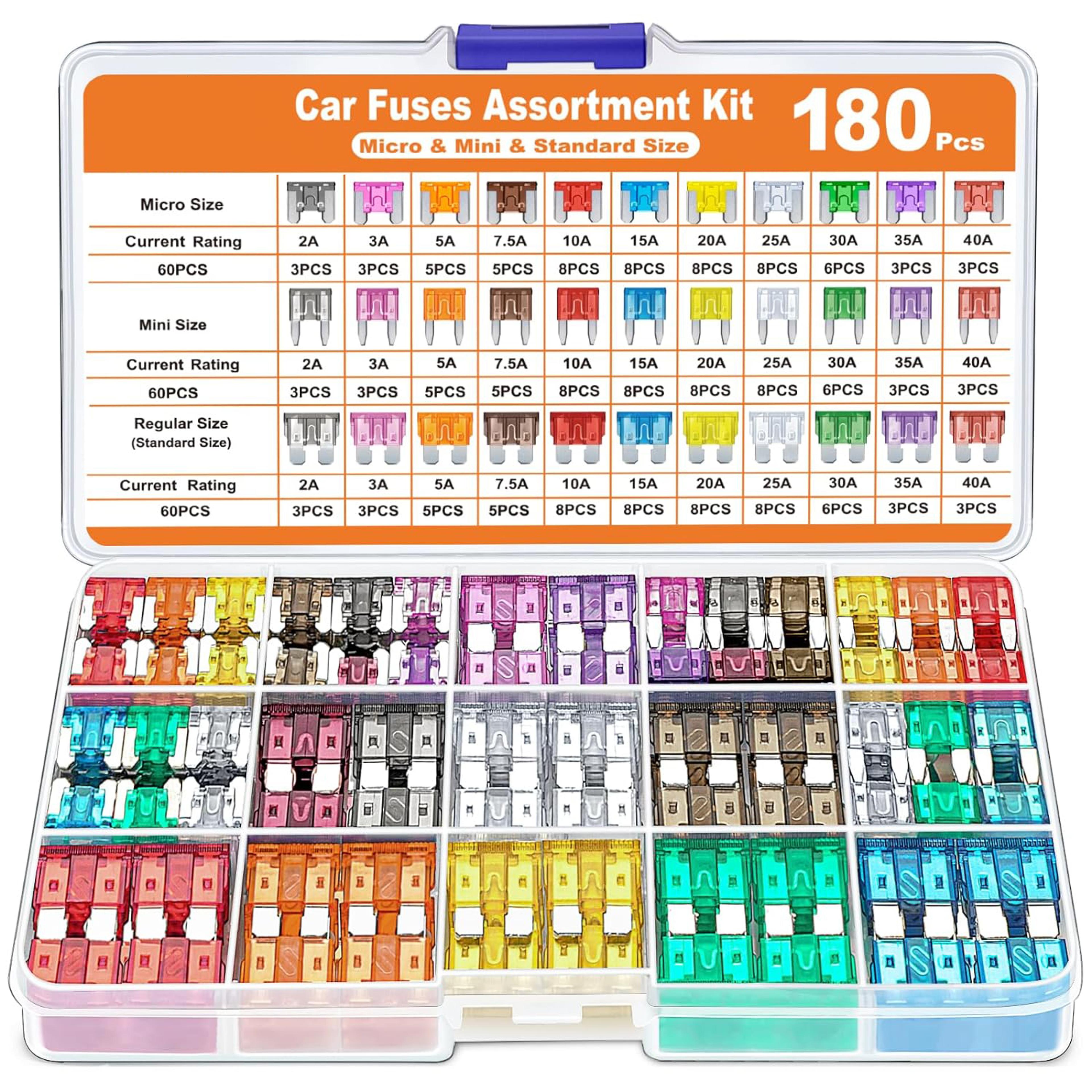 car fuse assorted kit complete automotive fuse kit with puller tool for safe and convenient fuse replacement