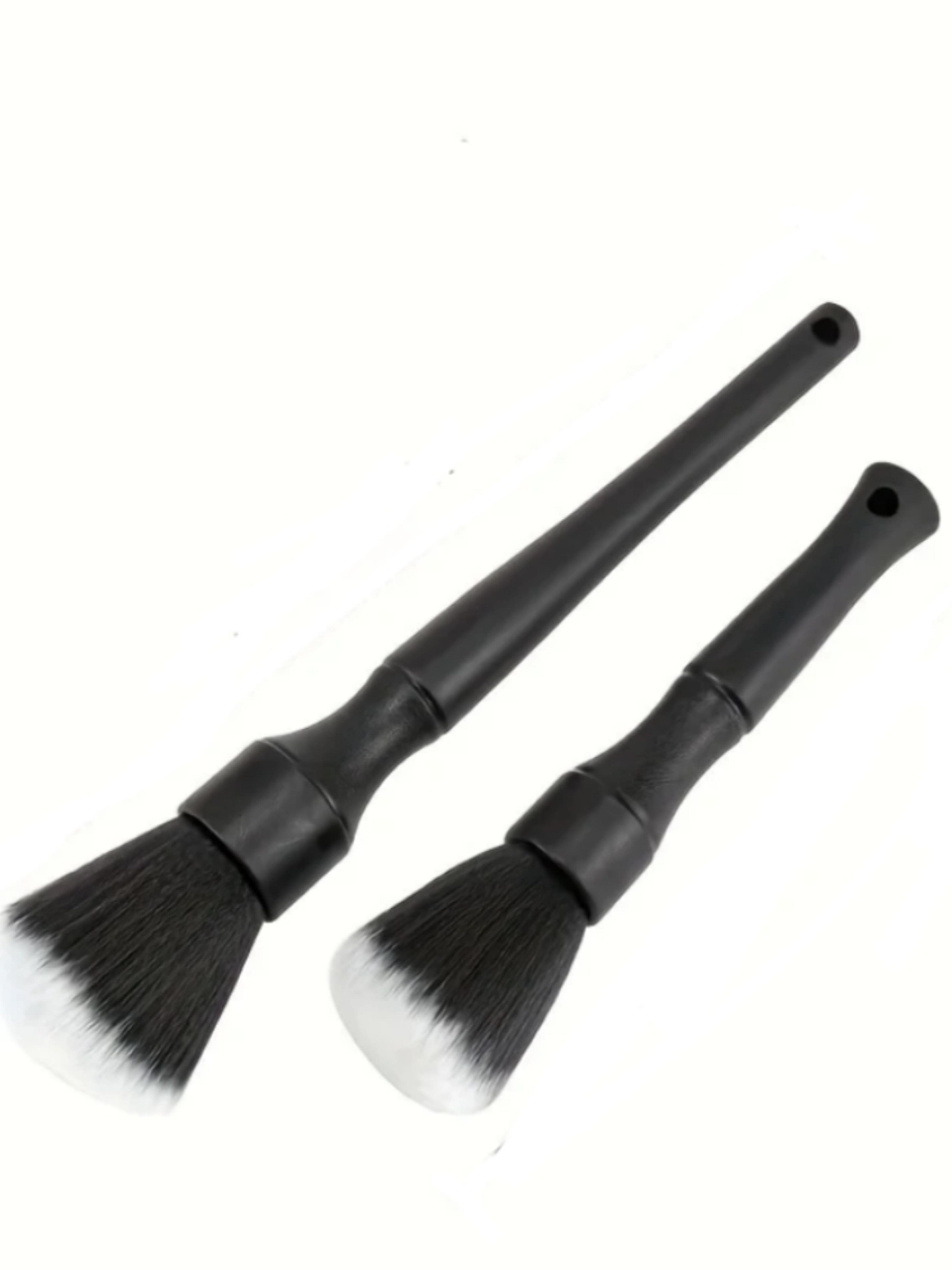 car interior detailing brush soft bristle cleaning brush for auto, motorcycle & dash detailing