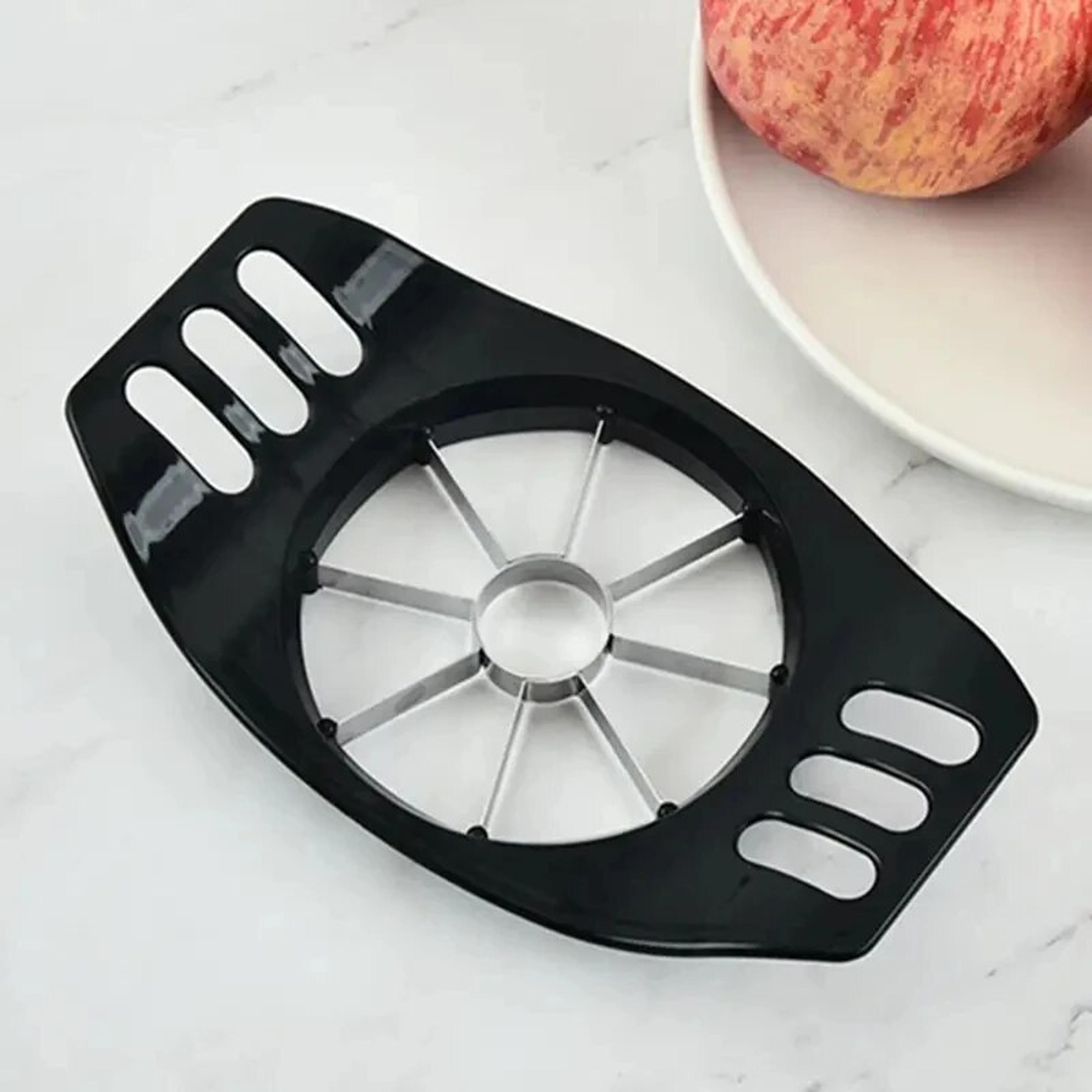 stainless steel apple cutter effortlessly slice apples in seconds with this durable kitchen tool