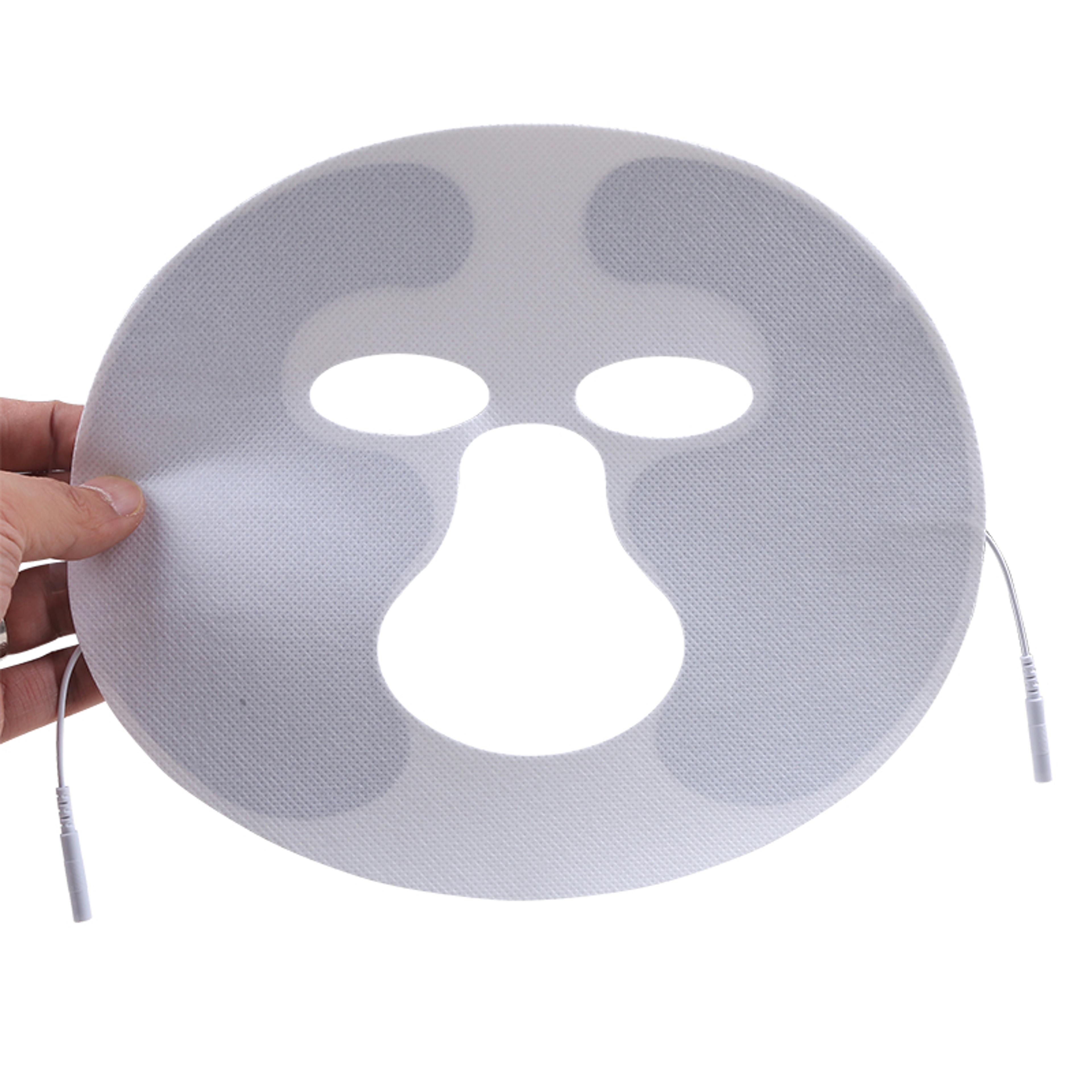 facial electrode pads gel non-woven patch for electric acupuncture massager self-adhesive replacement pads for pain re