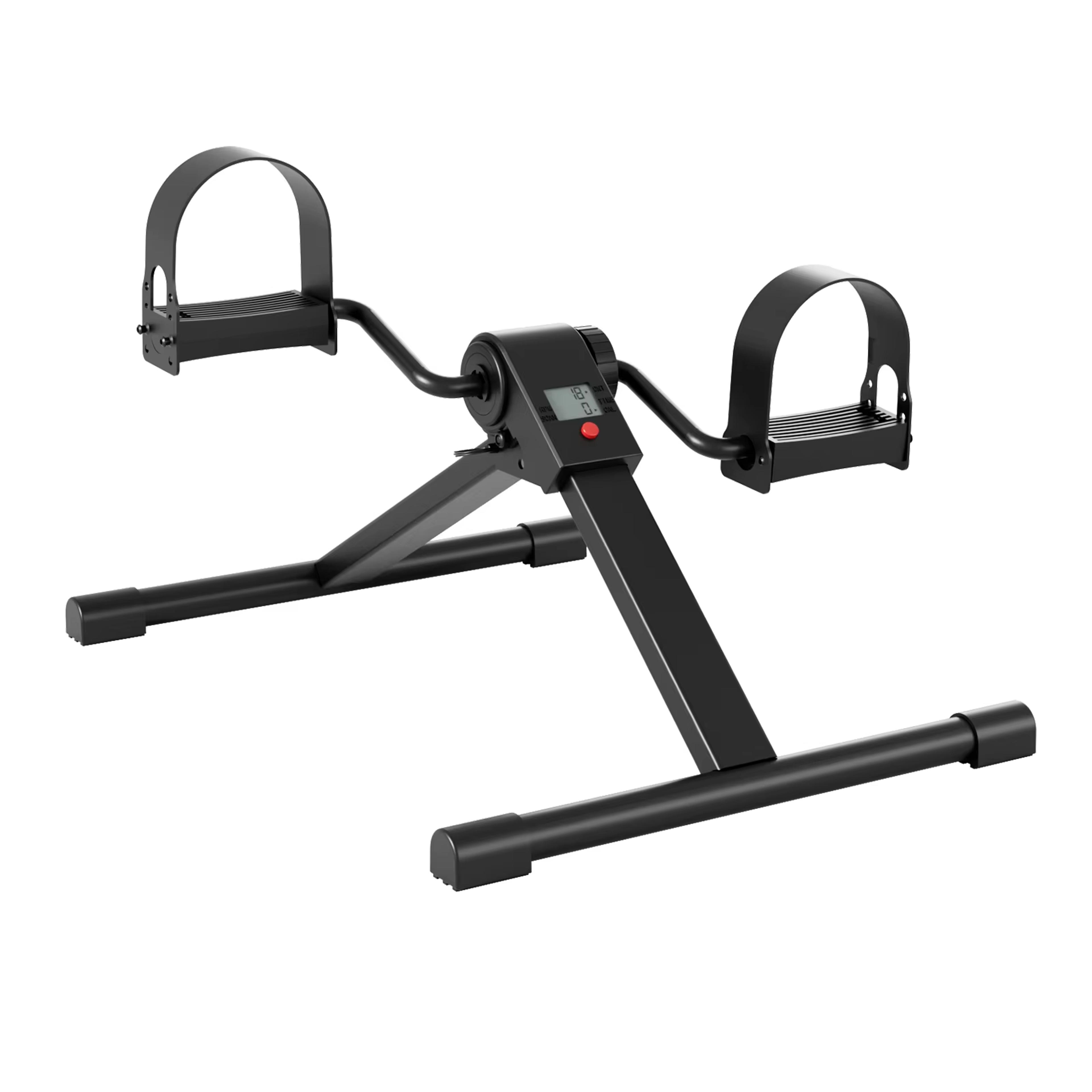 nder desk mini exercise bike with electronic display leg & arm pedal exerciser for home & office use