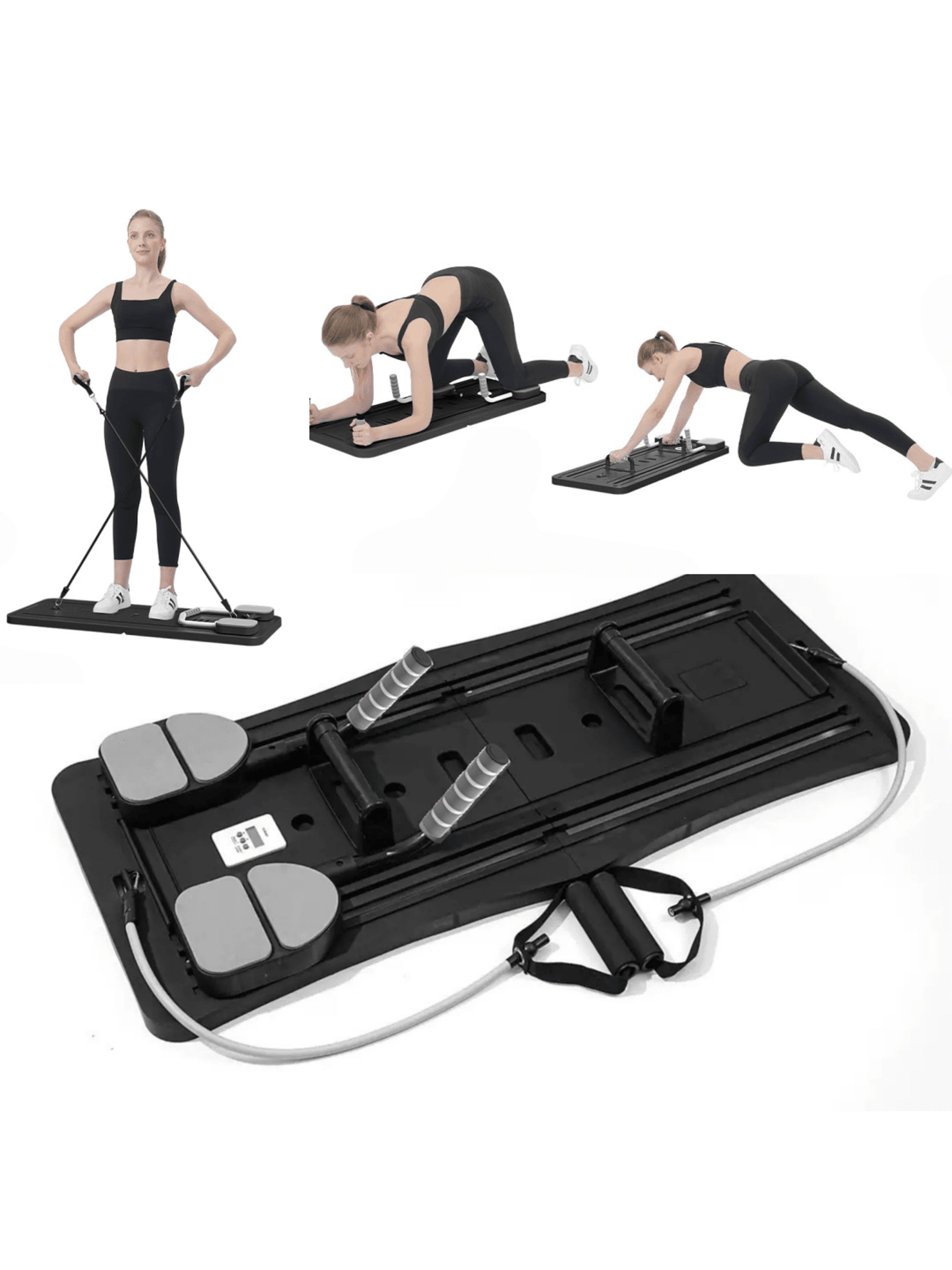 foldable pilates board multi-functional abdominal trainer for home & gym workouts