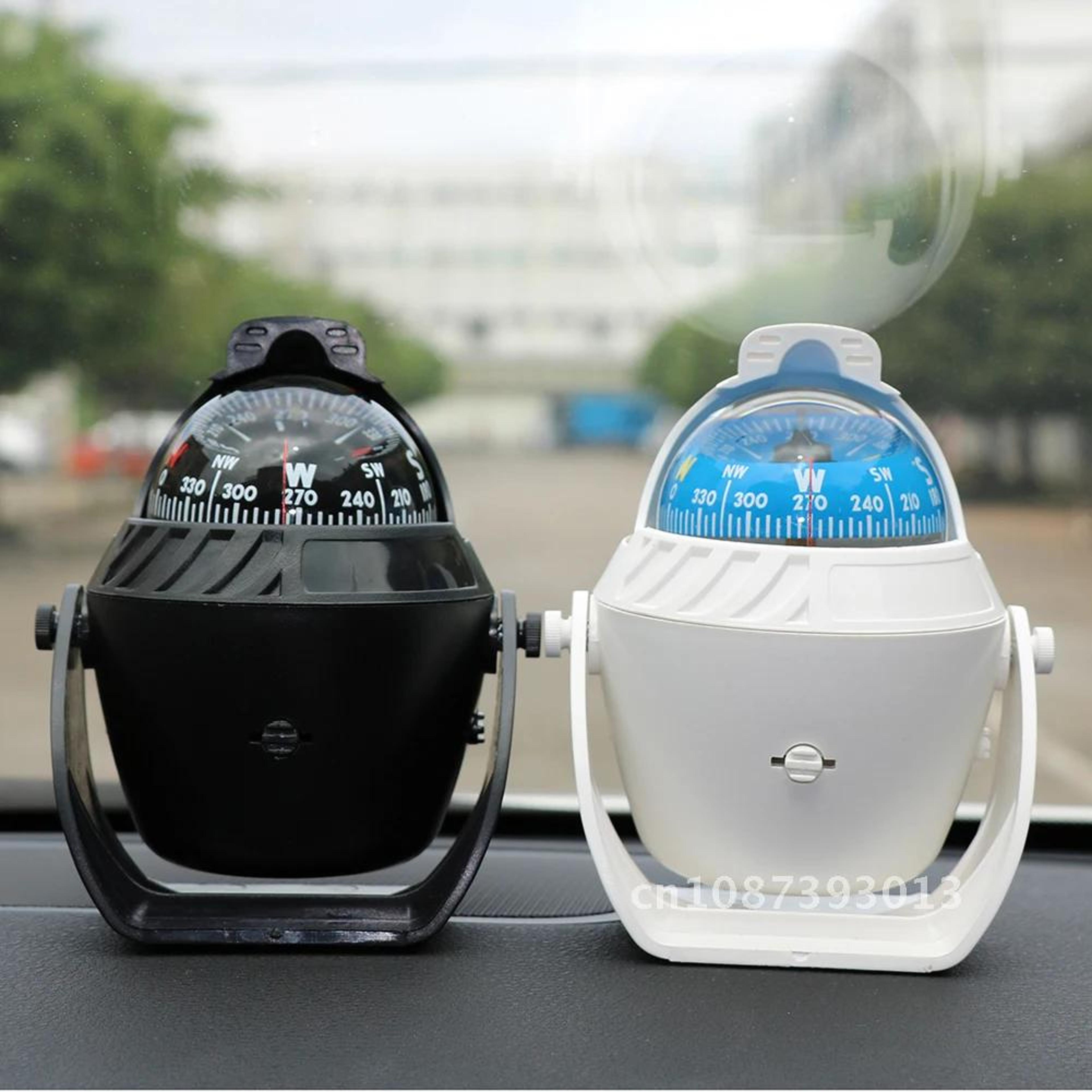 electronic marine navigation compass with ship car declination adjustment