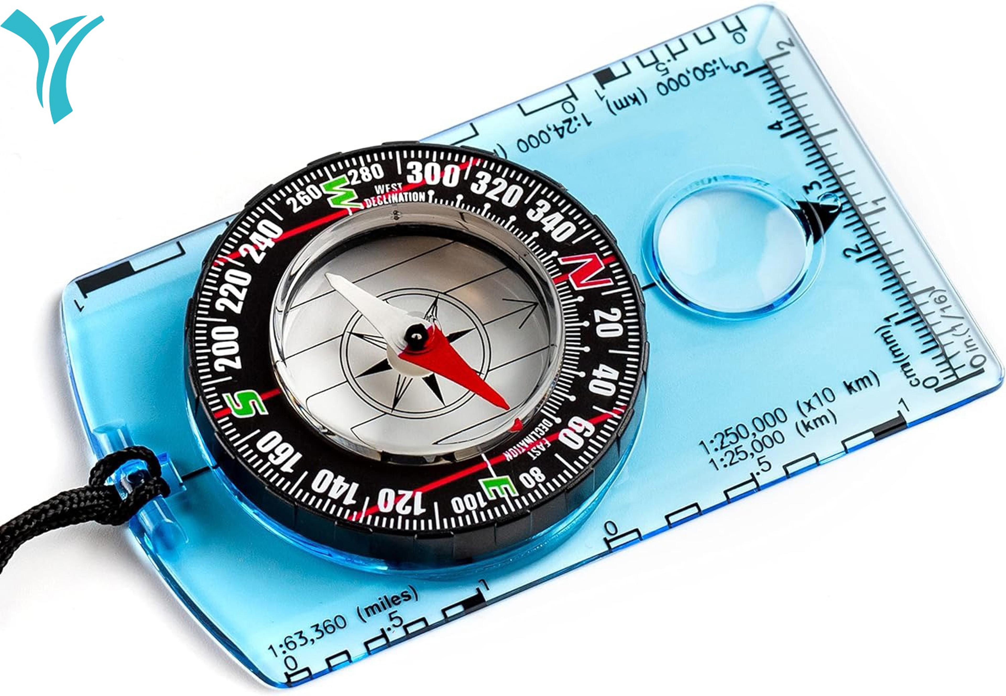 orienteering compass for hiking & backpacking | advanced scout navigation for map reading & survival