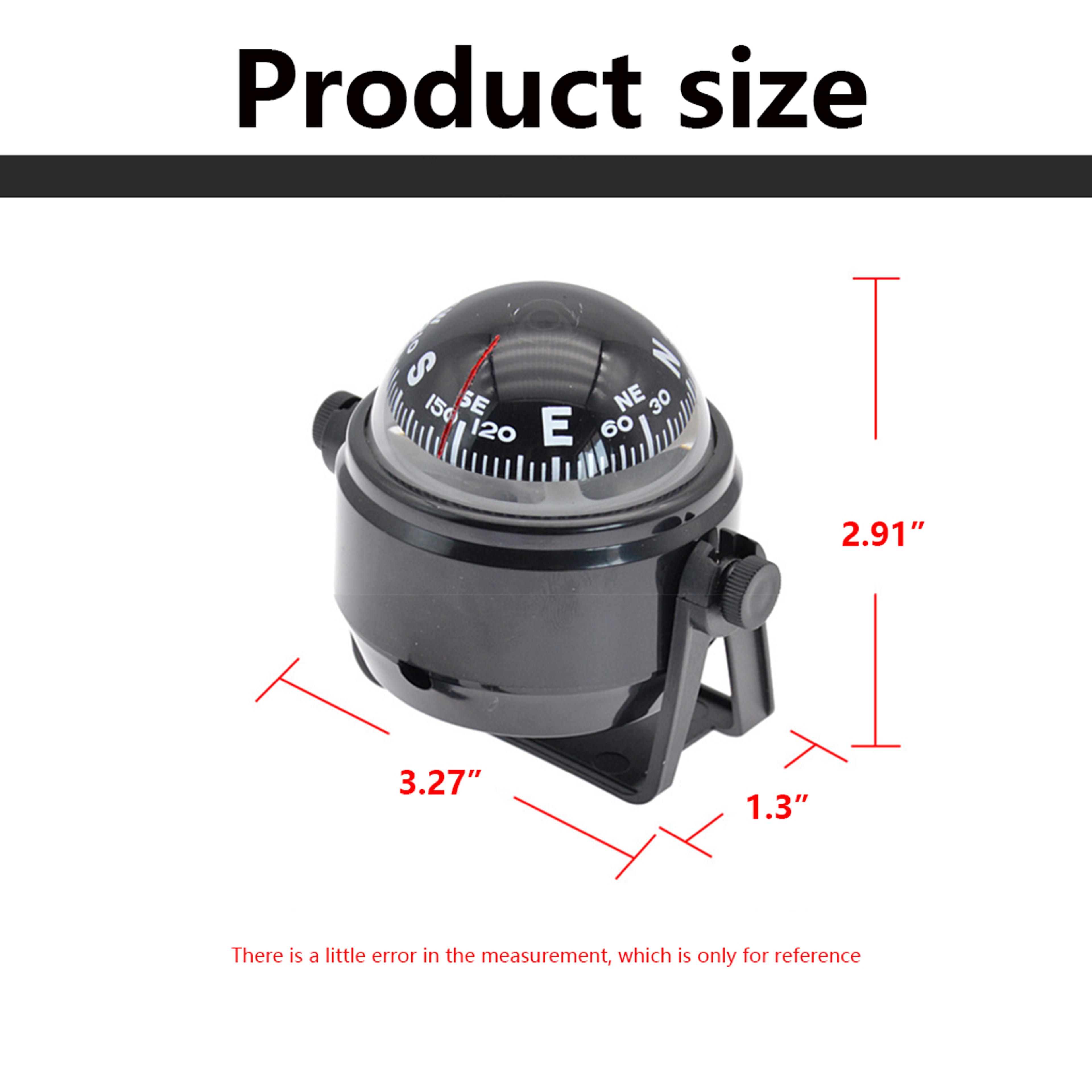 ball shaped nautical compass splashproof marine navigation guide for sea and boat use