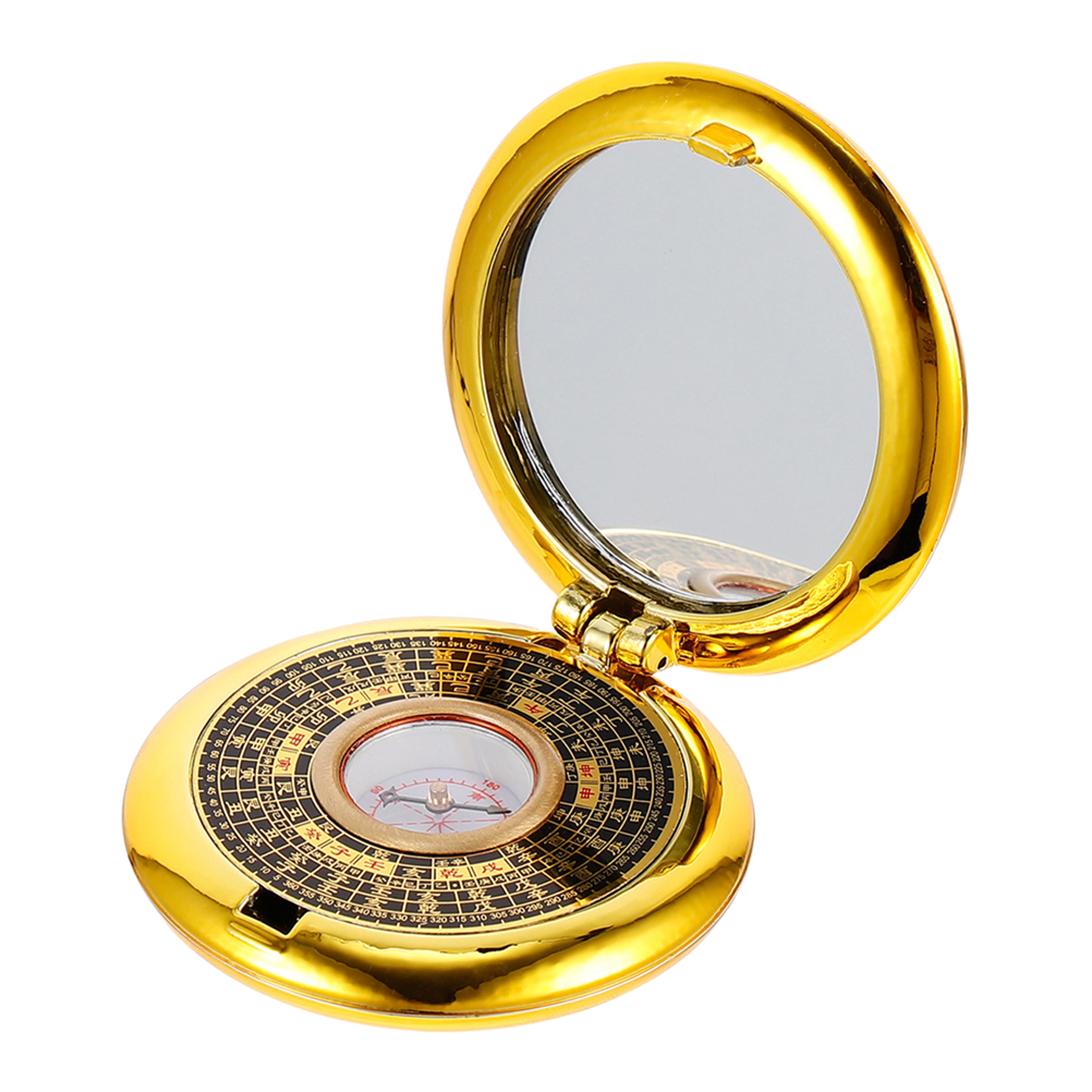 mini metal pocket compass compact outdoor navigation tool for hiking, camping & survival