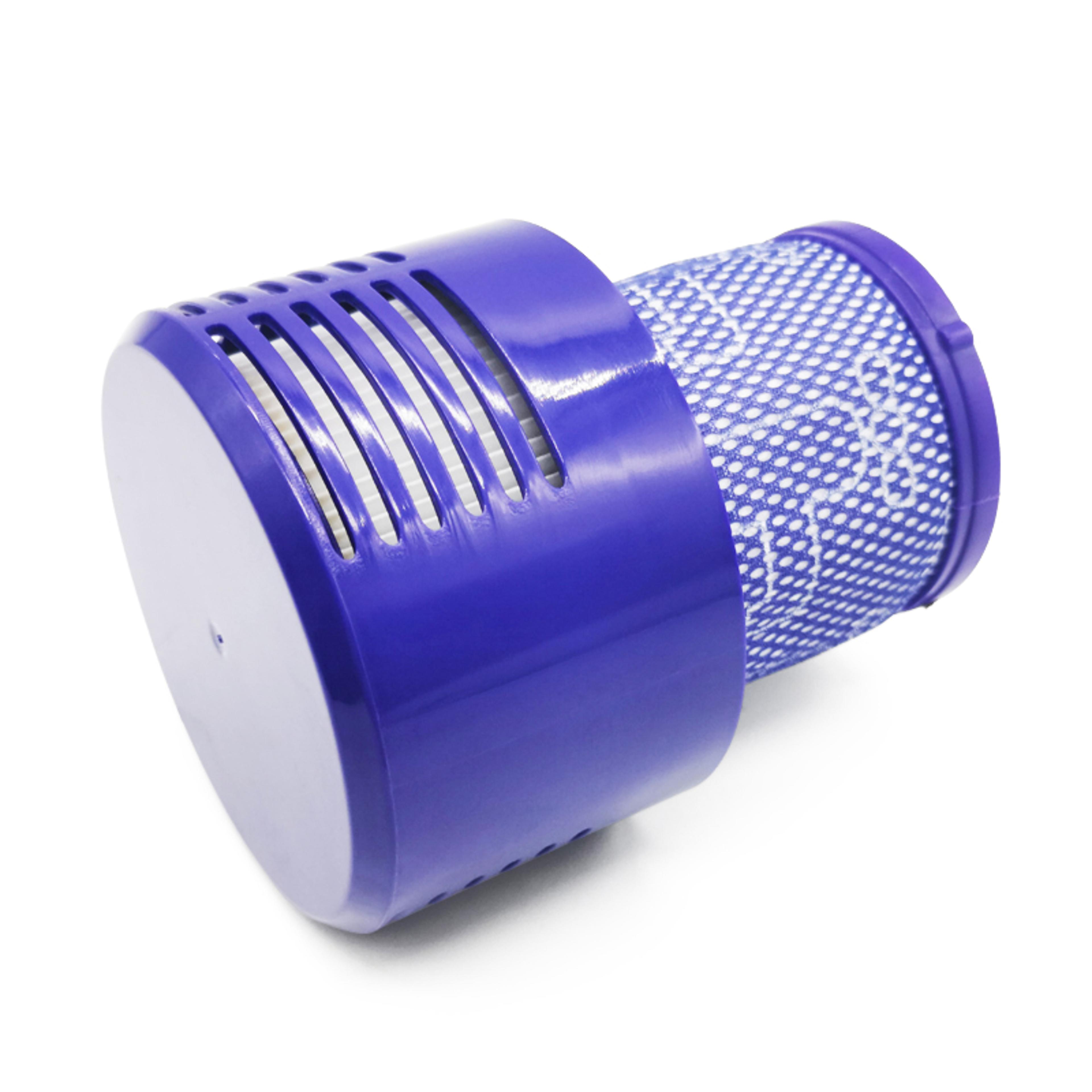 washable hepa filter for dyson v10/sv12, boost suction & improve air quality
