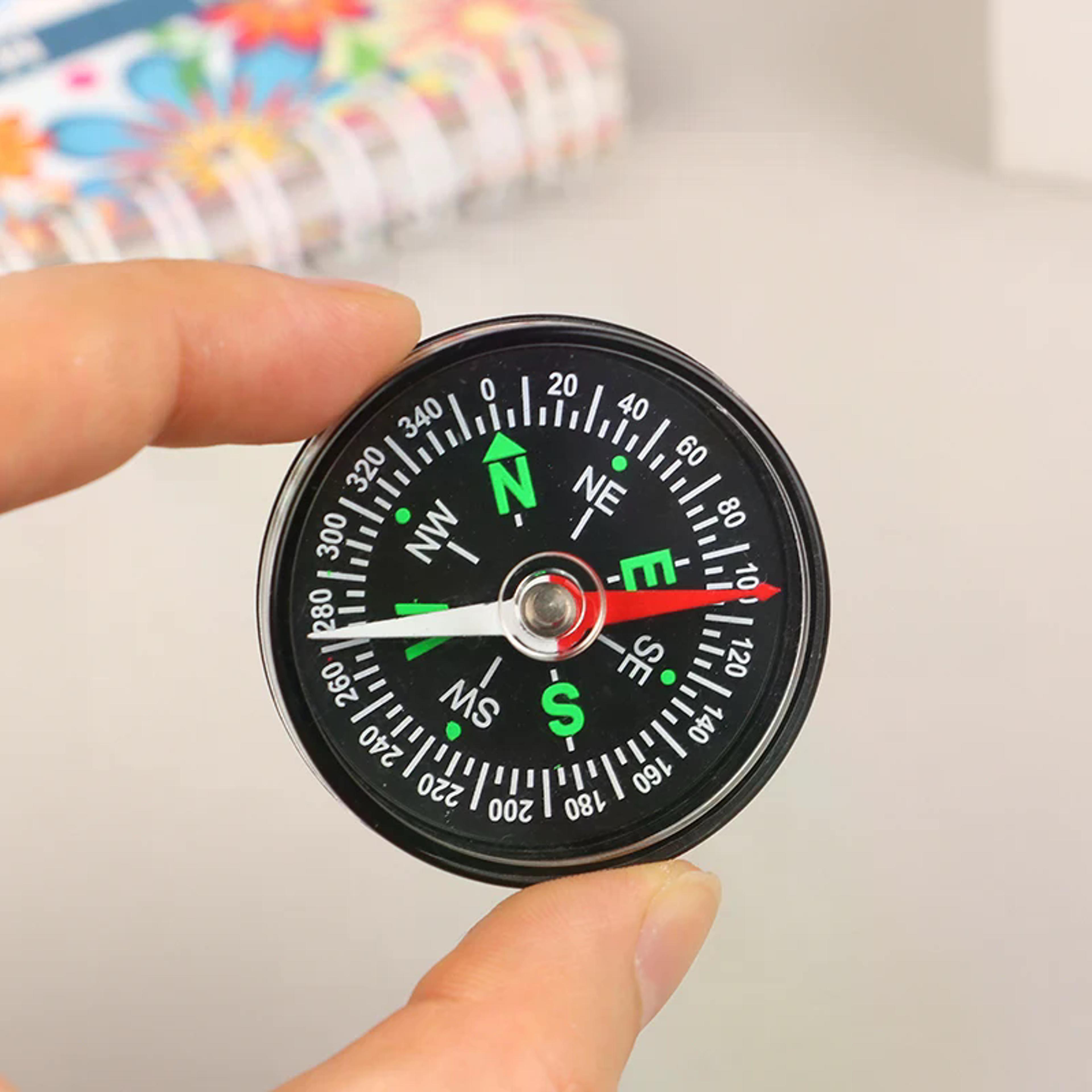 handheld pocket compass for reliable outdoor navigation and camping survival