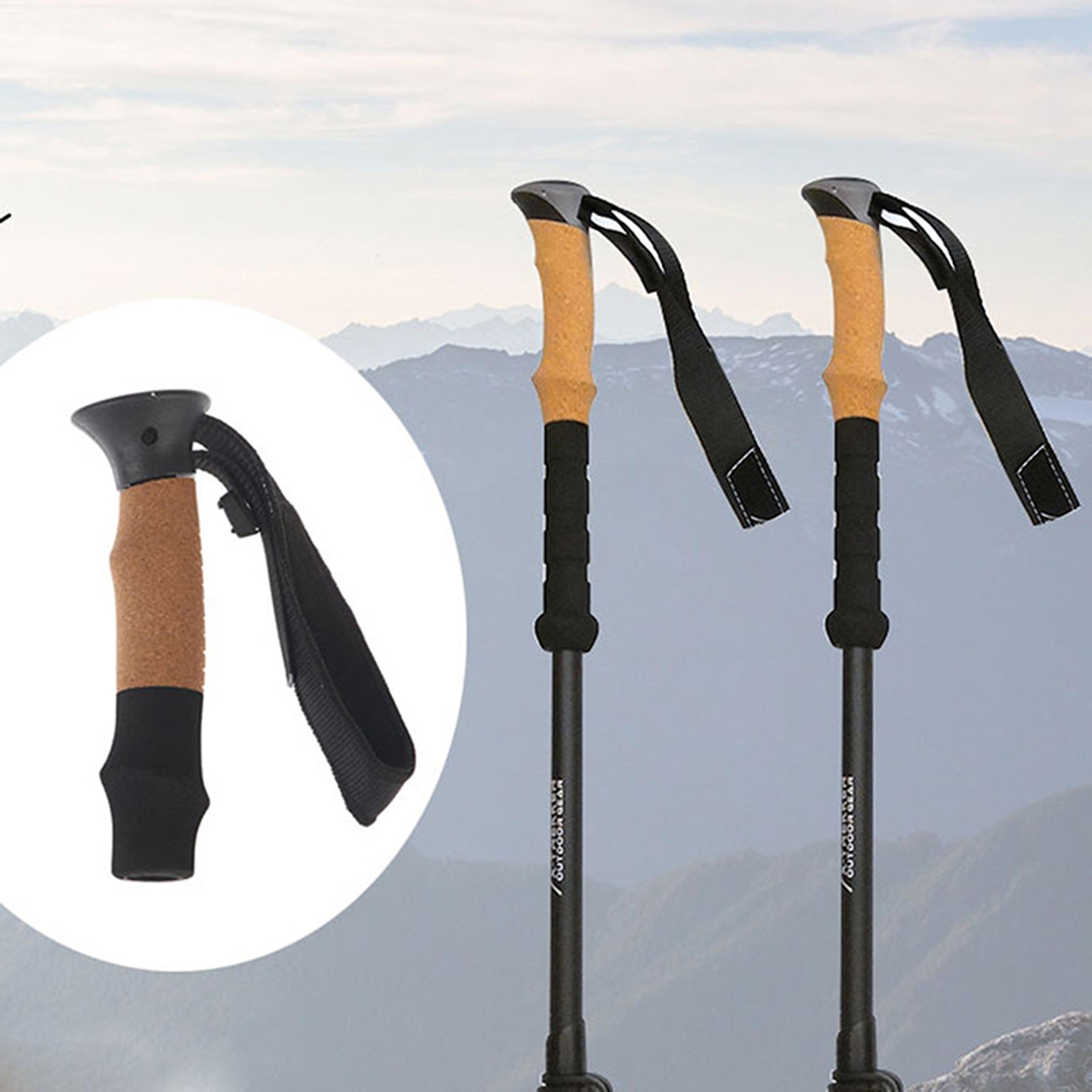 ergonomic t-handle replacement grip for trekking poles & walking sticks