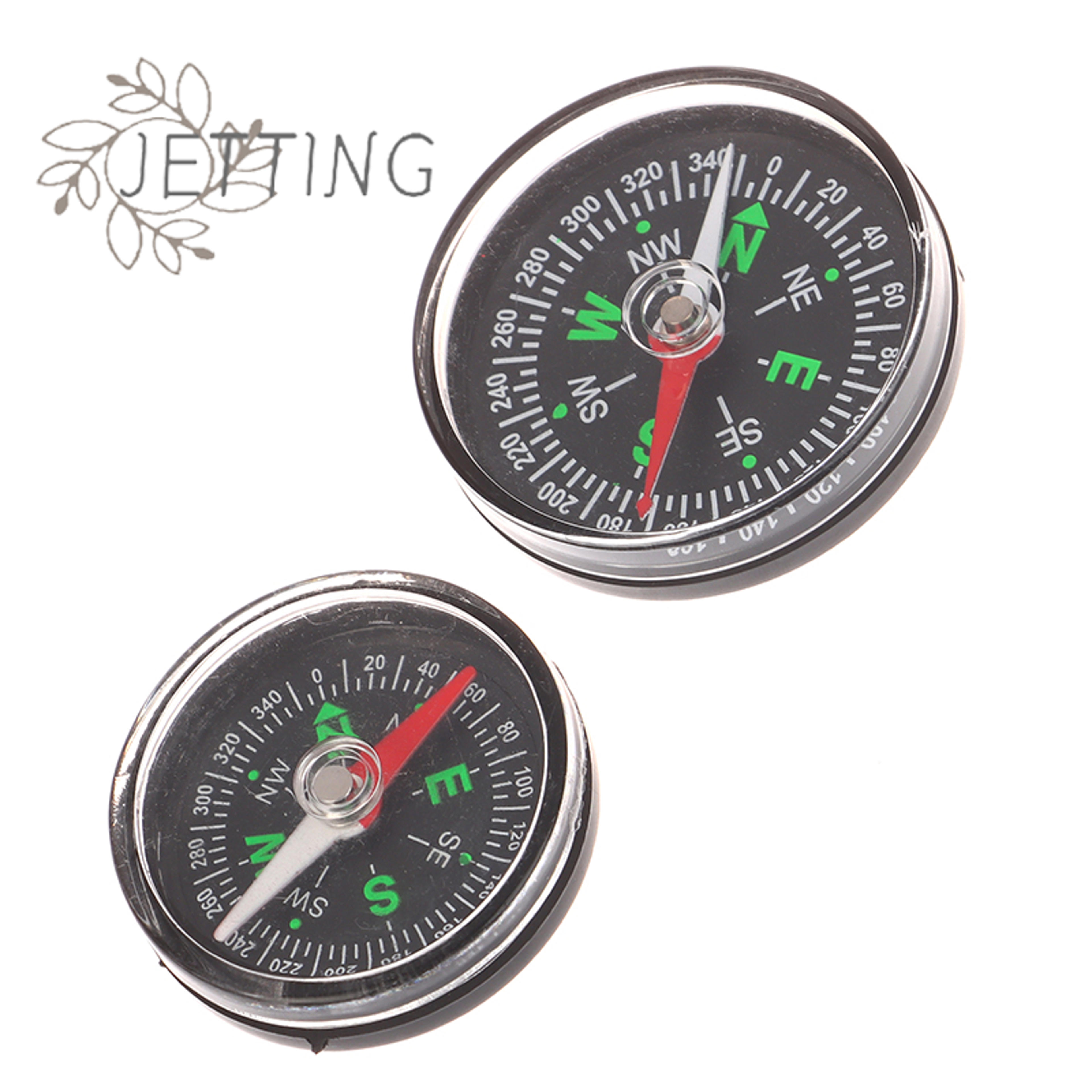 handheld compass for camping and outdoor adventures durable abs pocket compass for navigation, climbing, riding,