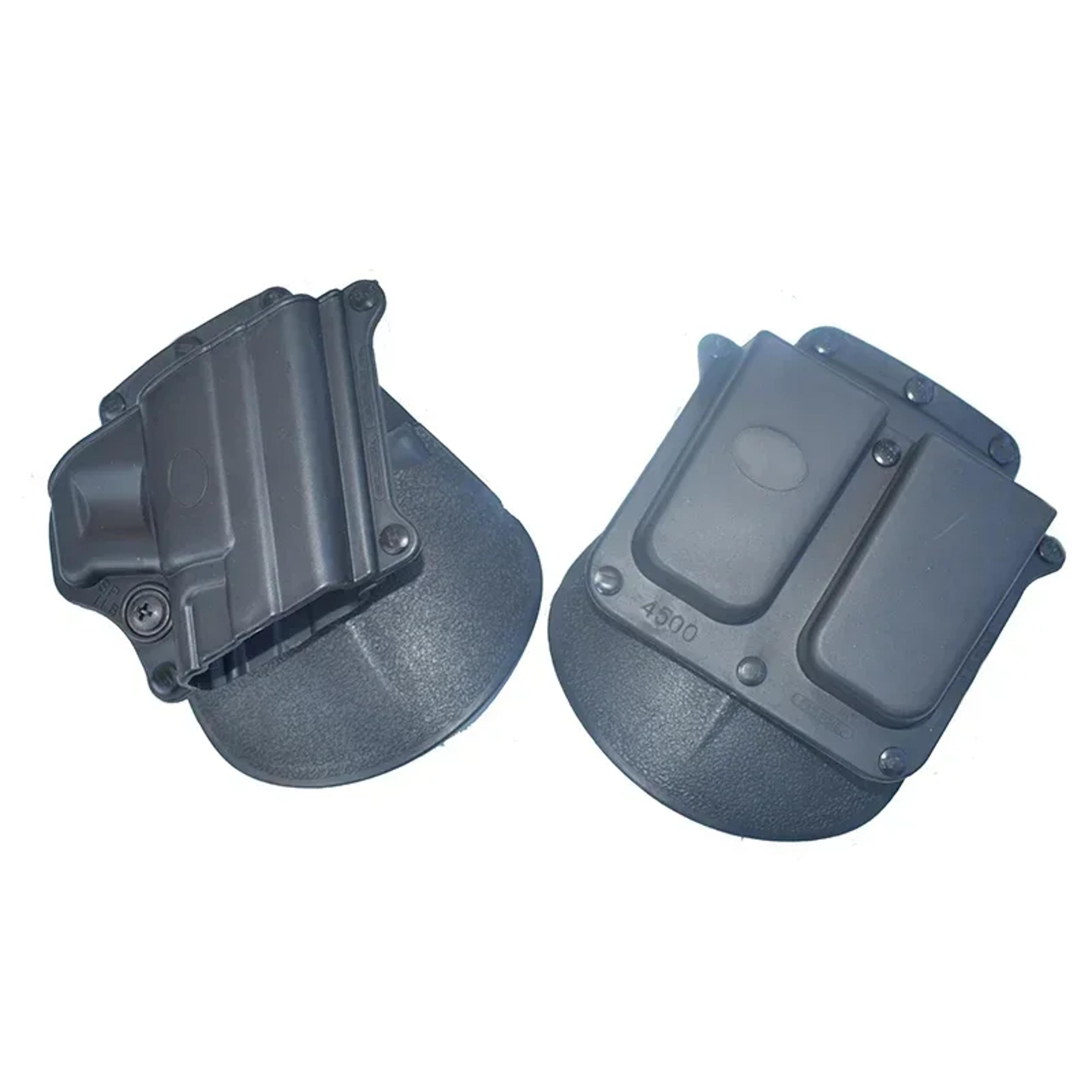 tactical holster pouch for springfield with double magazine carrier durable and secure gear