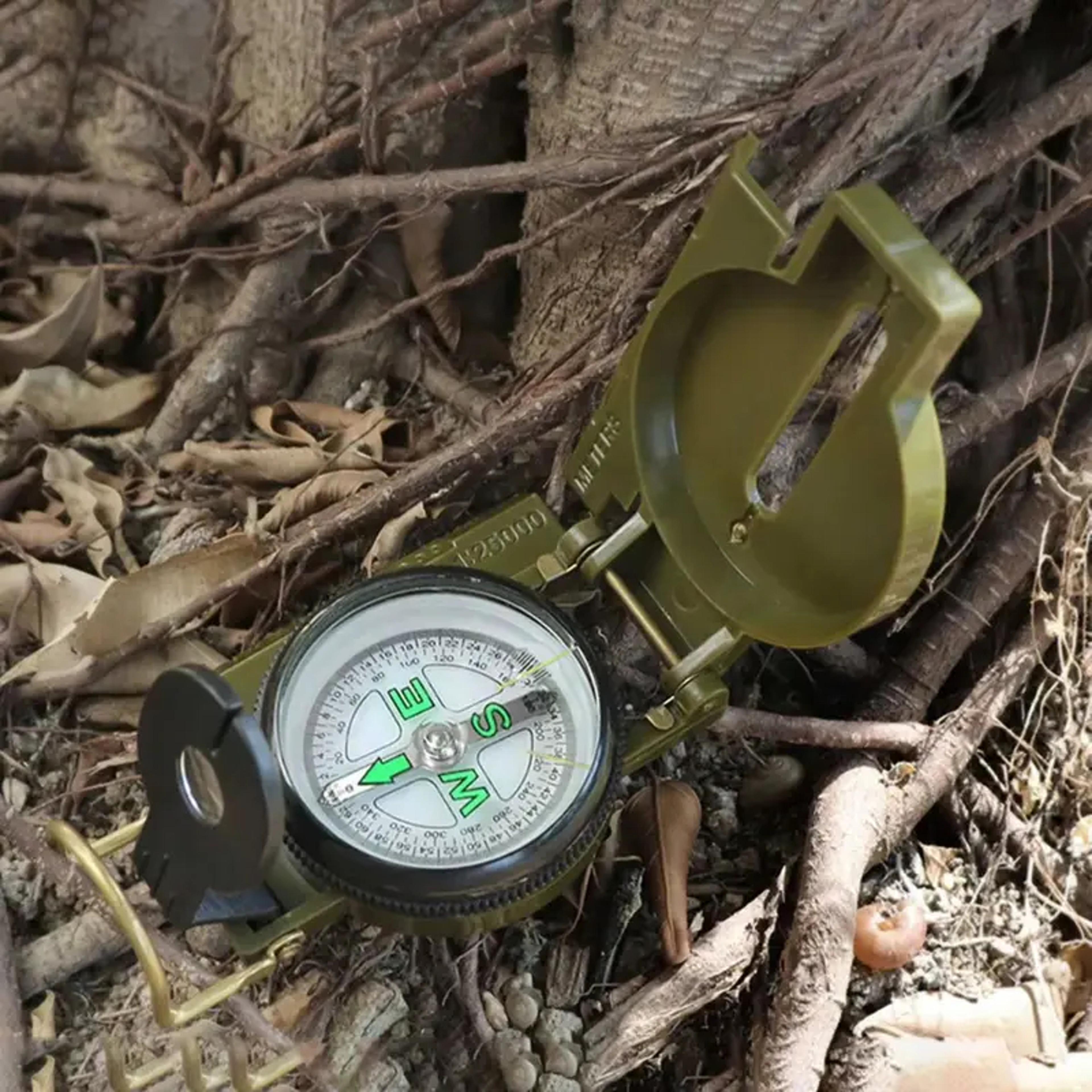 waterproof high precision military compass outdoor sports, hiking, mountaineering gadget for professionals