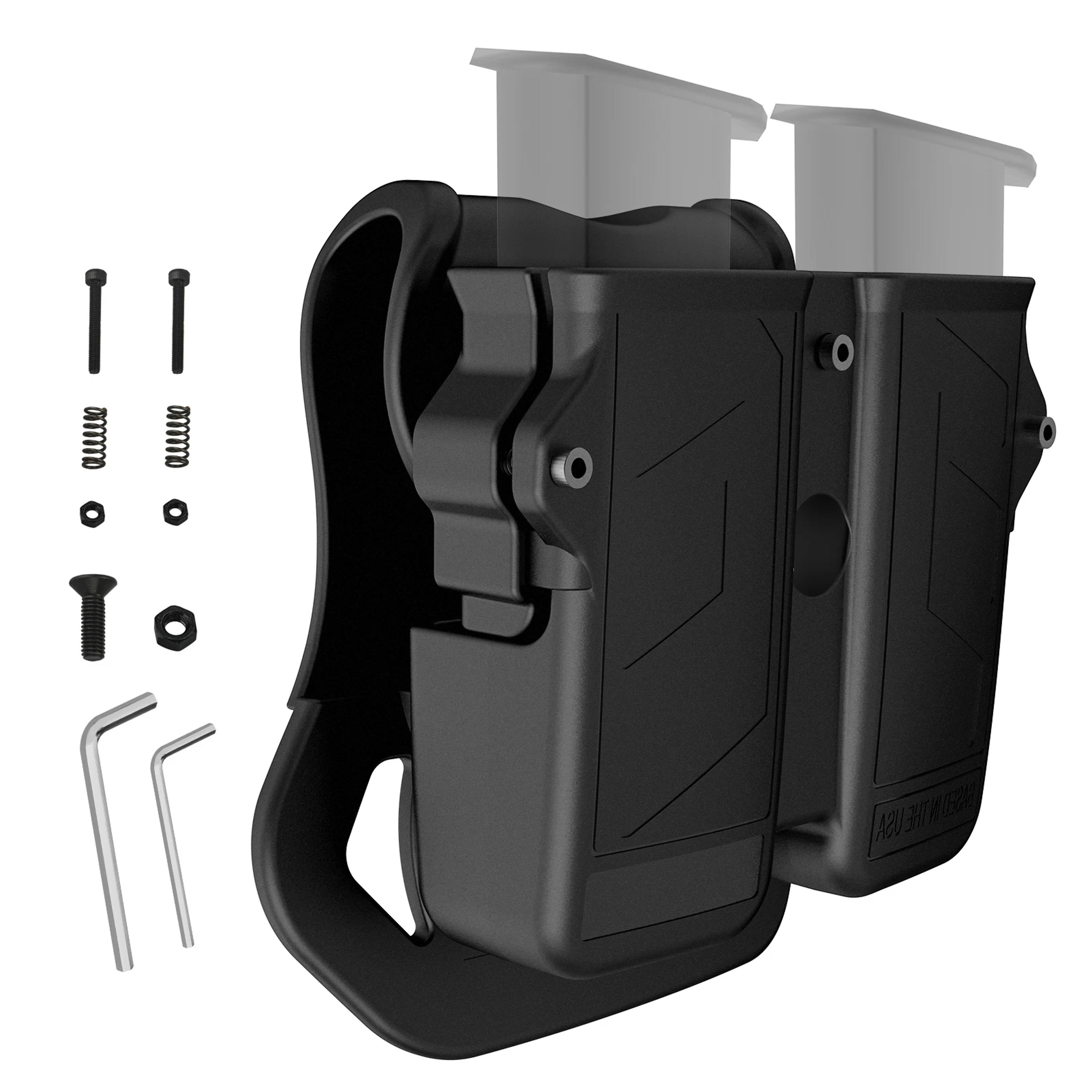 double stack magazine pouch | pistol mag carrier holster