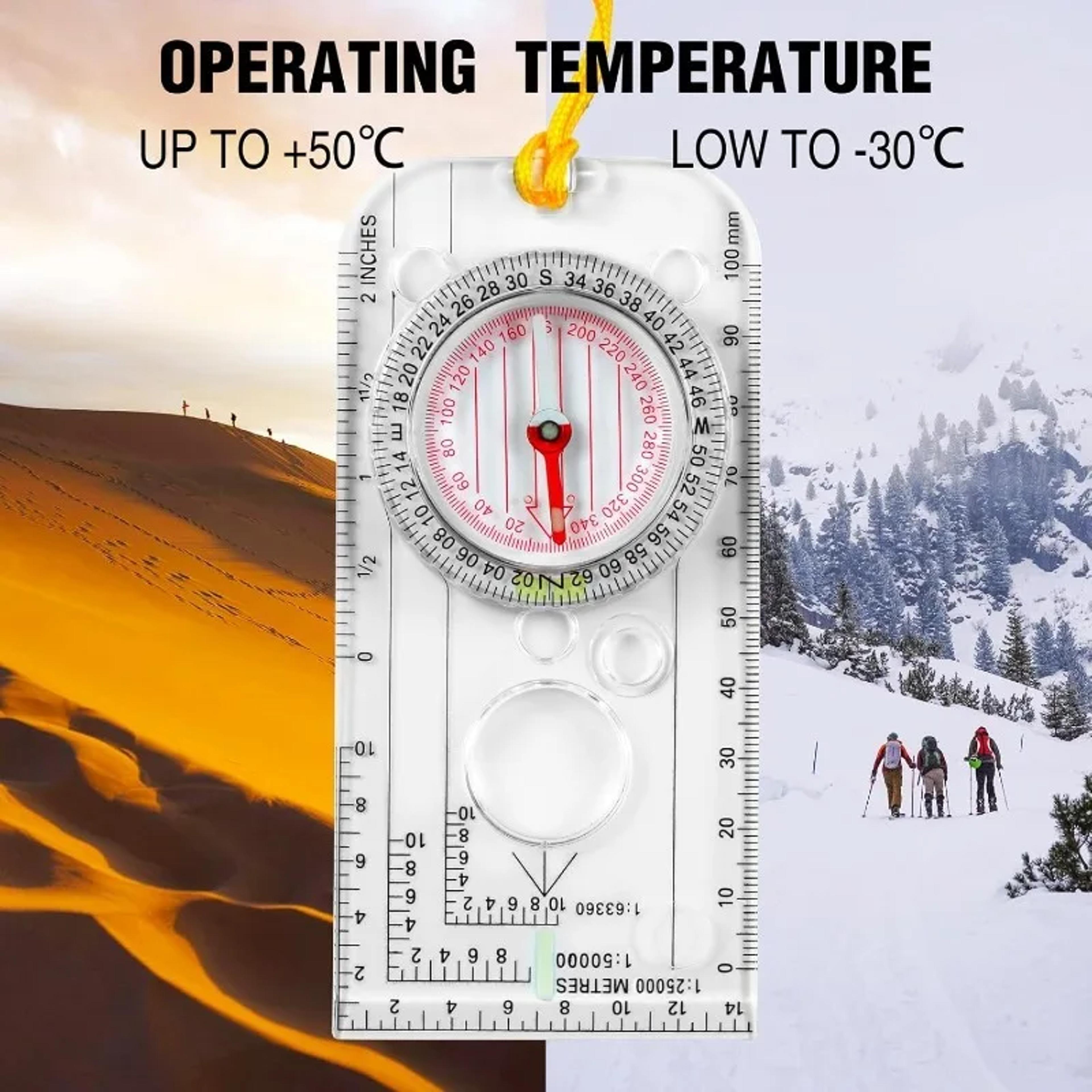 navigation map ruler scouting scale – precision tool for orienteering, backpacking & outdoor adventure