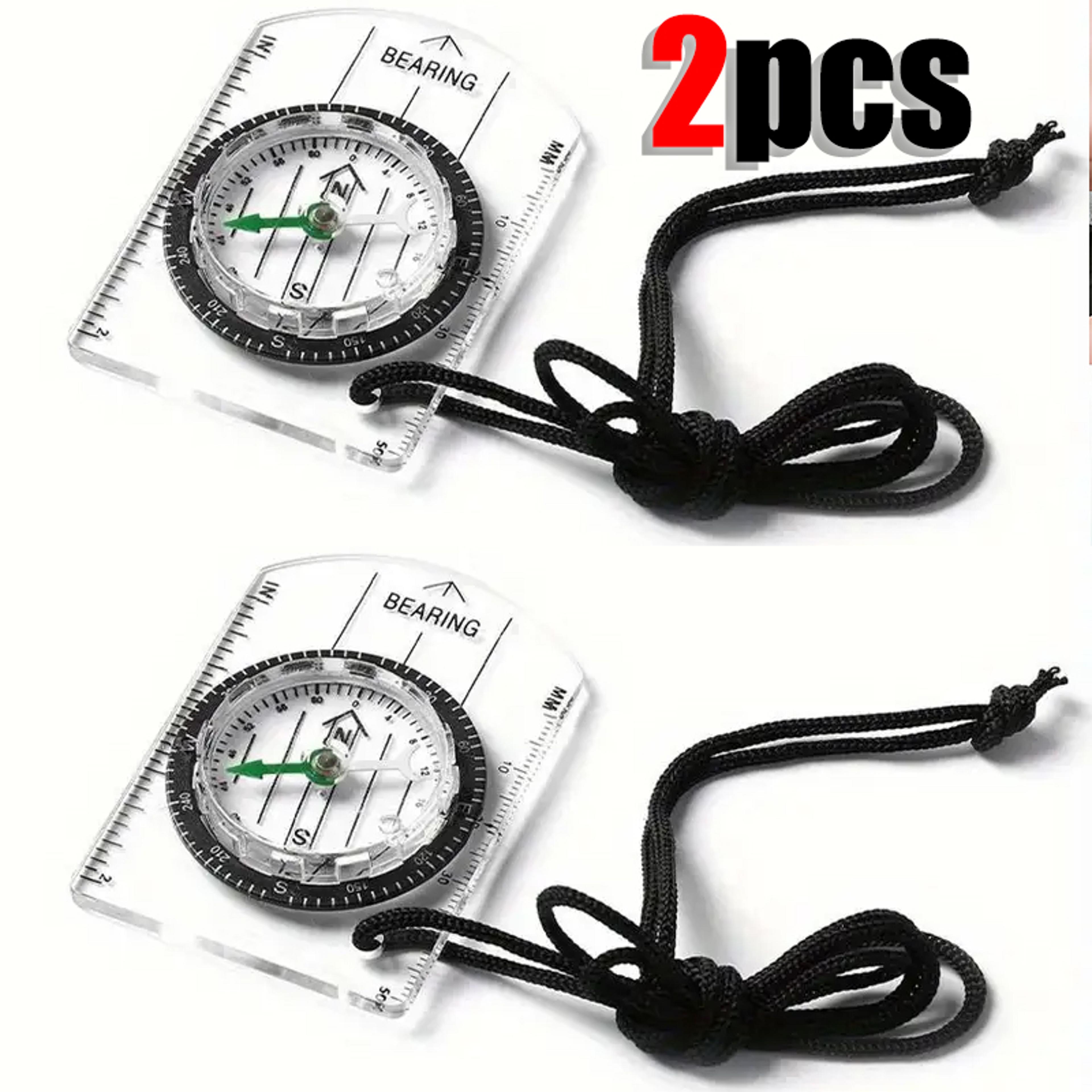 orienteering compass set map compass for hiking, camping & kids' adventure