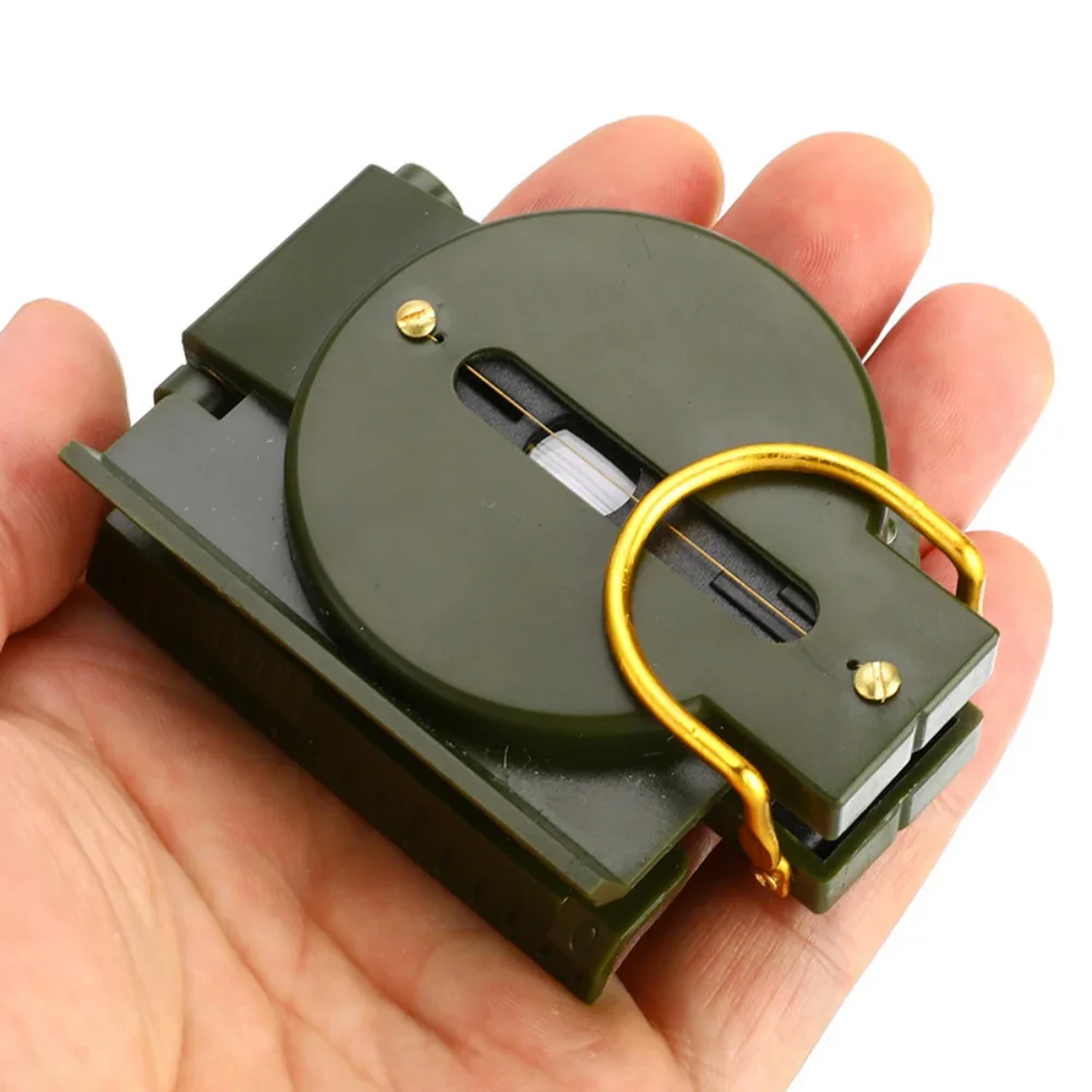 waterproof high precision compass outdoor gadget sports hiking mountaineering professional military army metal sight