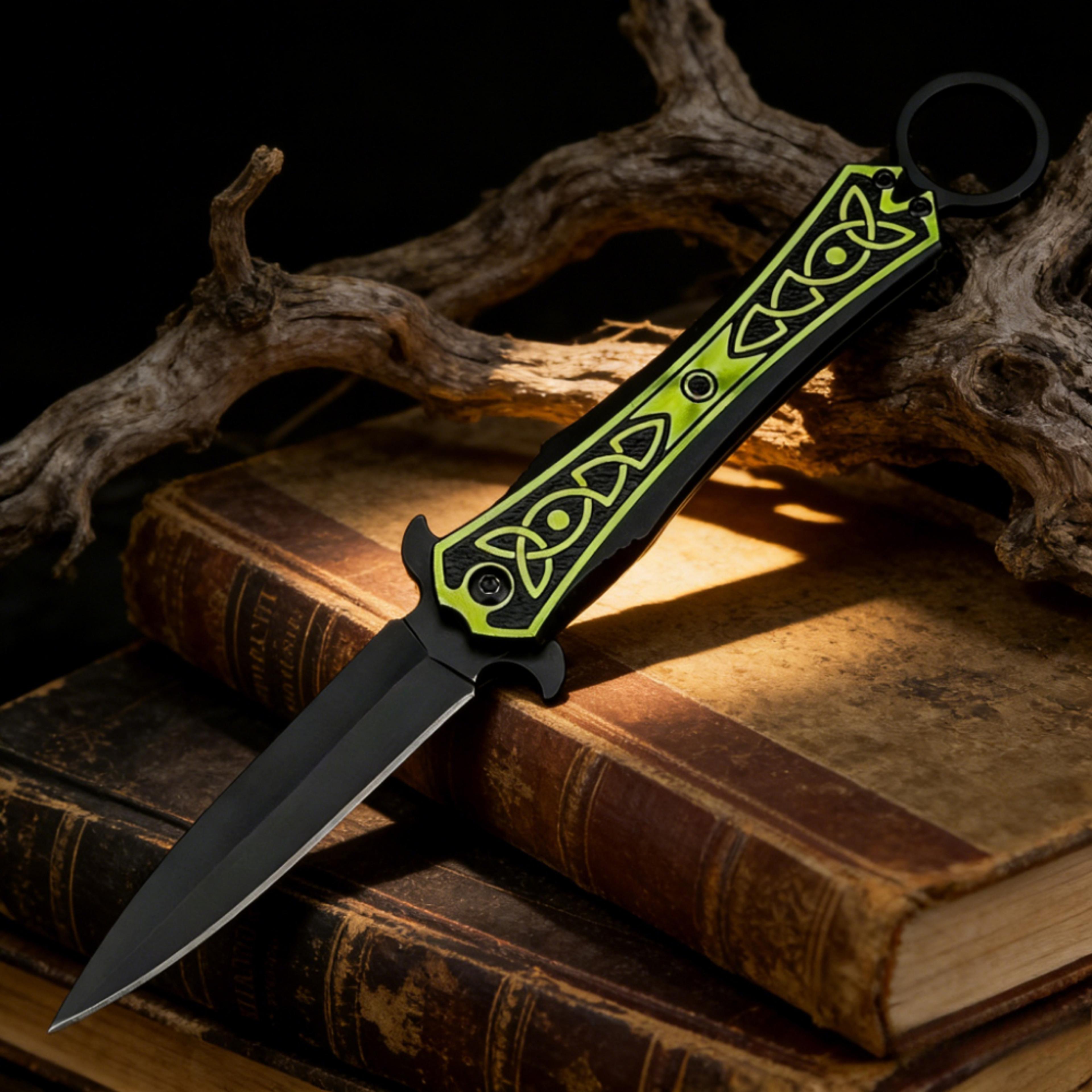 high-performance edc folding knife for camping and survival