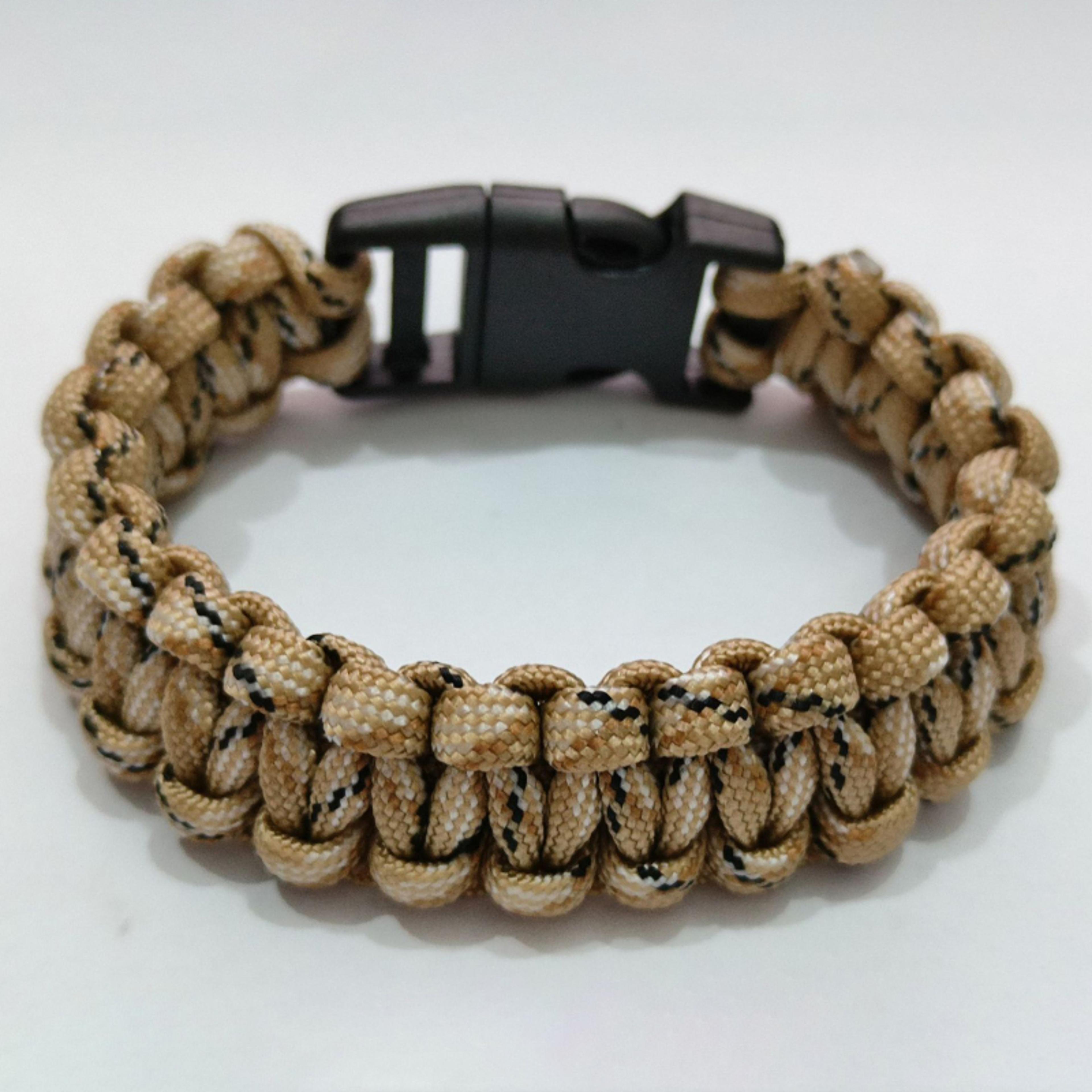 paracord survival bracelet emergency rope outdoor gear for camping hiking and survival kits