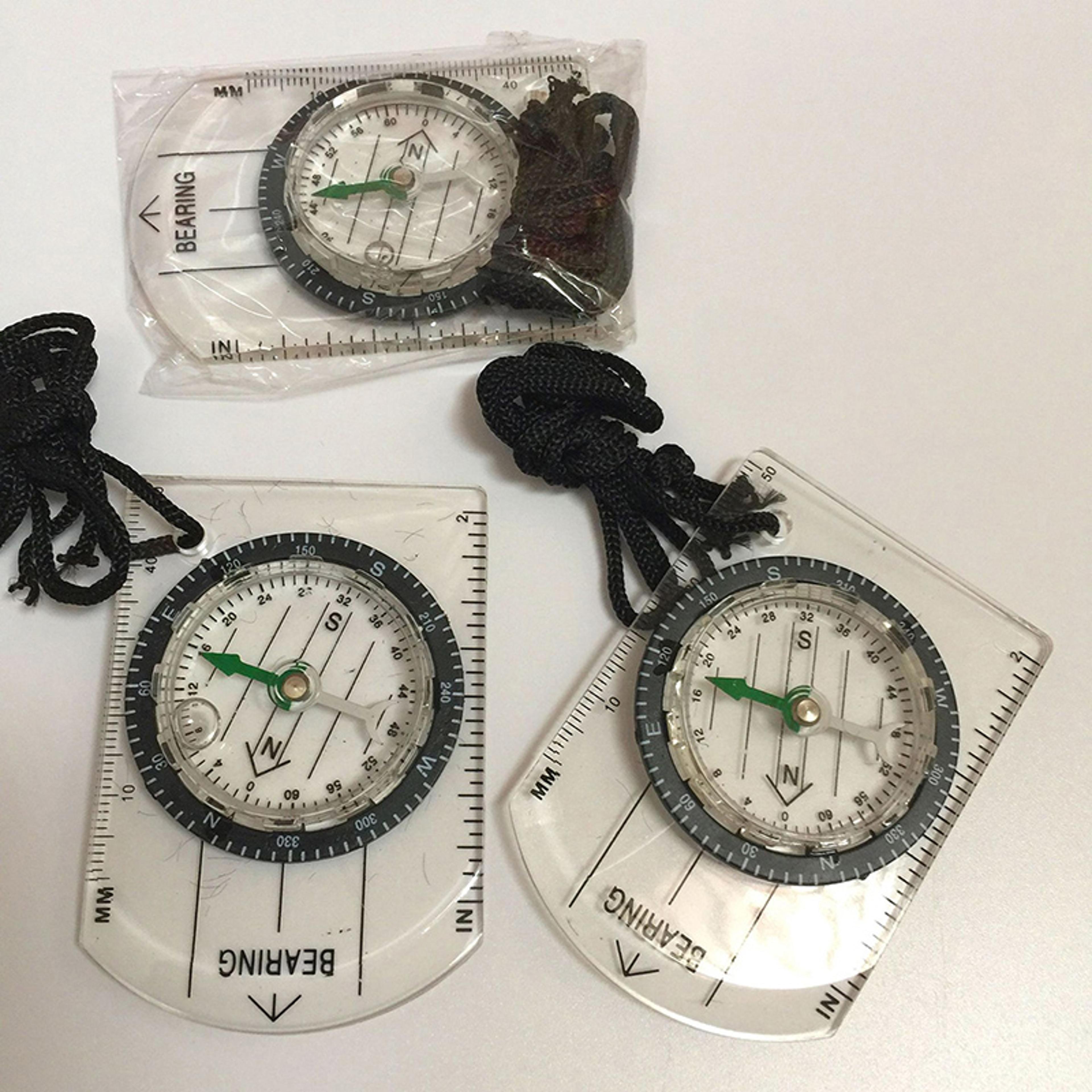 compact hiking compass navigation tool lightweight survival map compass for outdoor adventure